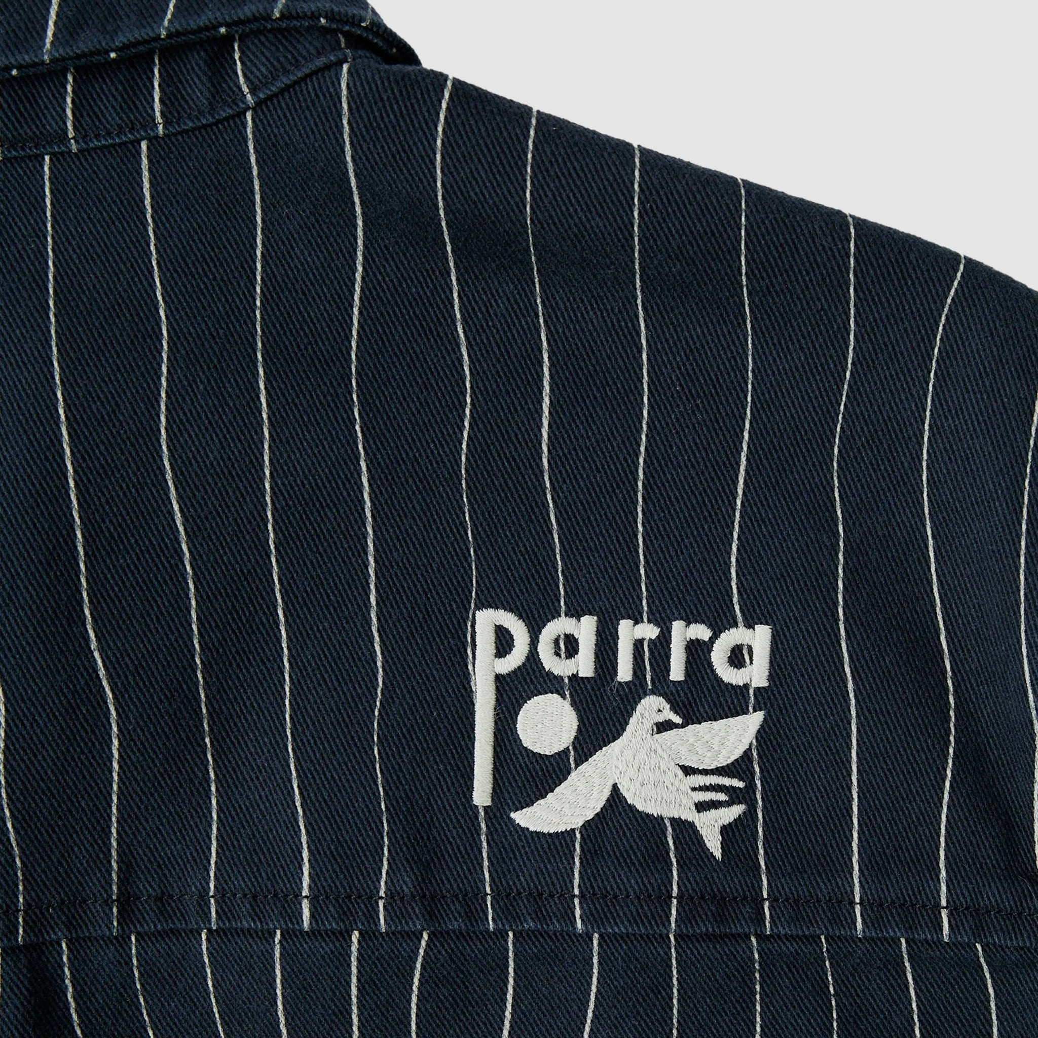 MEANDERING LINES L/S SHIRT Distressed finish