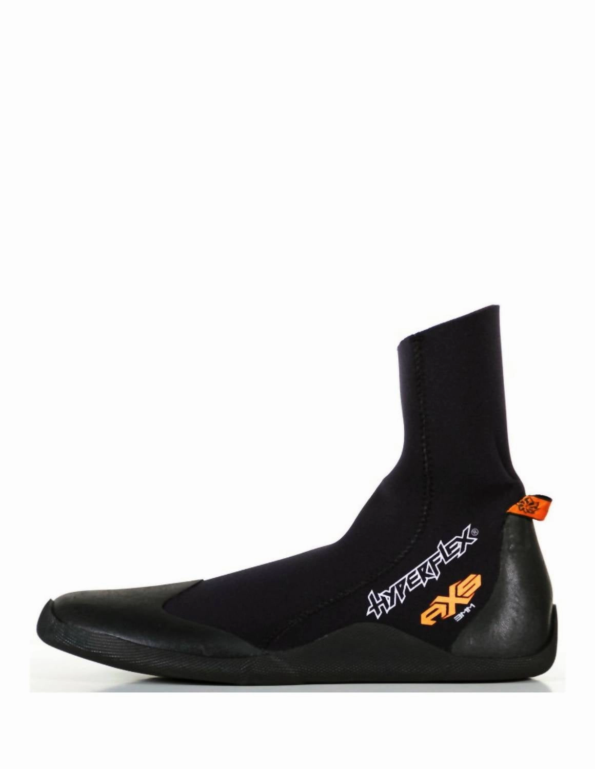 Compression Molded Sole Men's 3Mm Axs Round Toe Bootie In Black