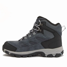 Comfort arch Men's Yosemite Mid Qp Hiking Boots In Charcoal/ombre Blue