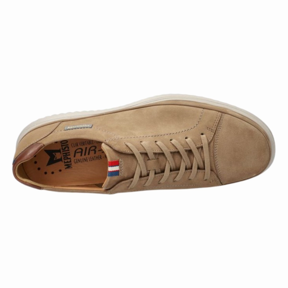 Mephisto Men's Thomas Taupe Leather Minimalist