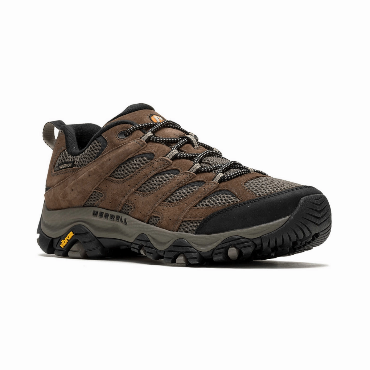 Merrell Men's Moab 3 Waterproof Bracken Brown Durable Mesh Comfort Strap