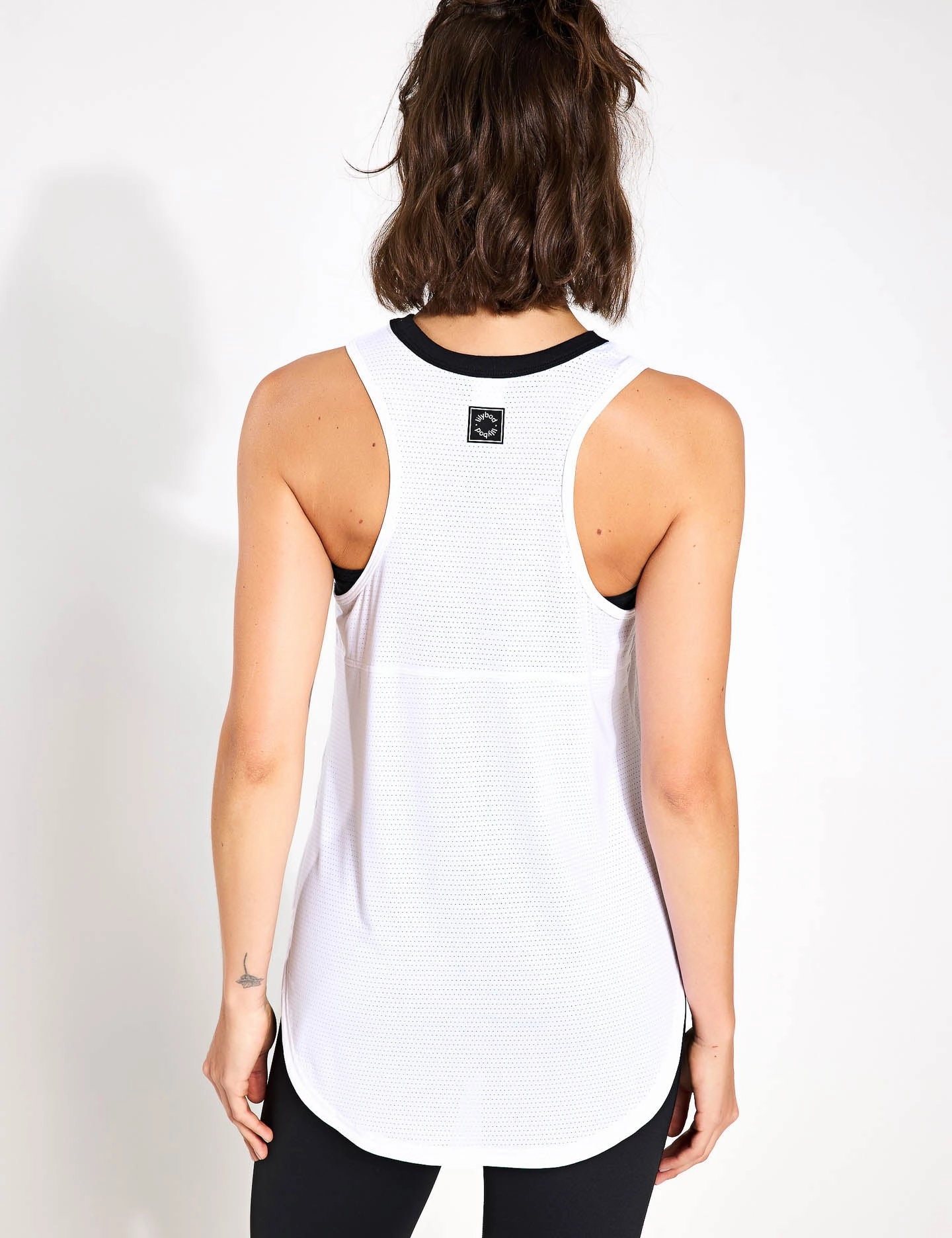 Zela Tank Top - White anti tank maintenance free