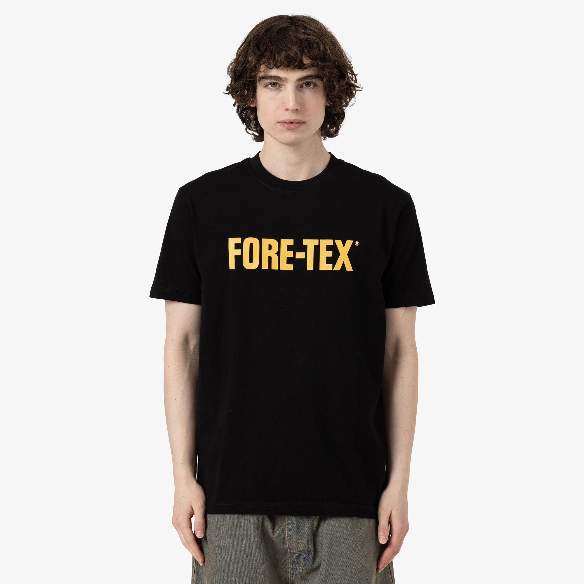 shirring Metalwood Fore-Tex T-Shirt / Black