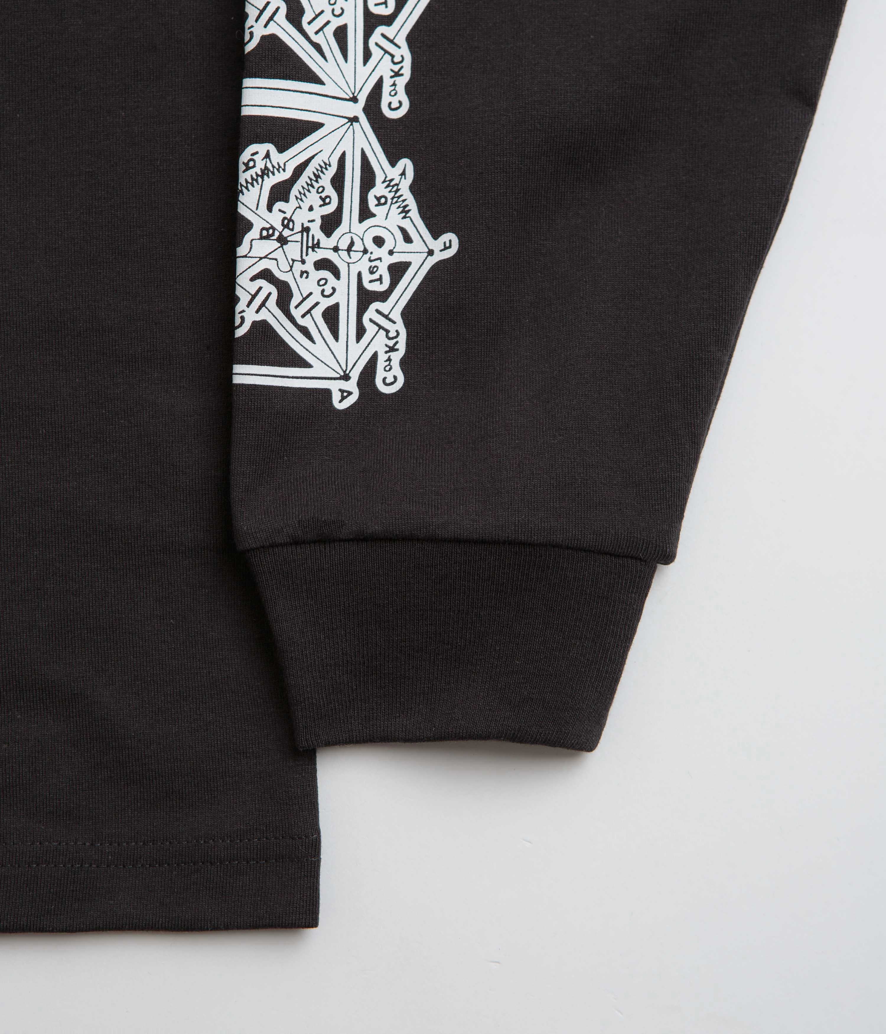 The Trilogy Tapes Envelope Goat Long Sleeve T-Shirt - Black party venue event