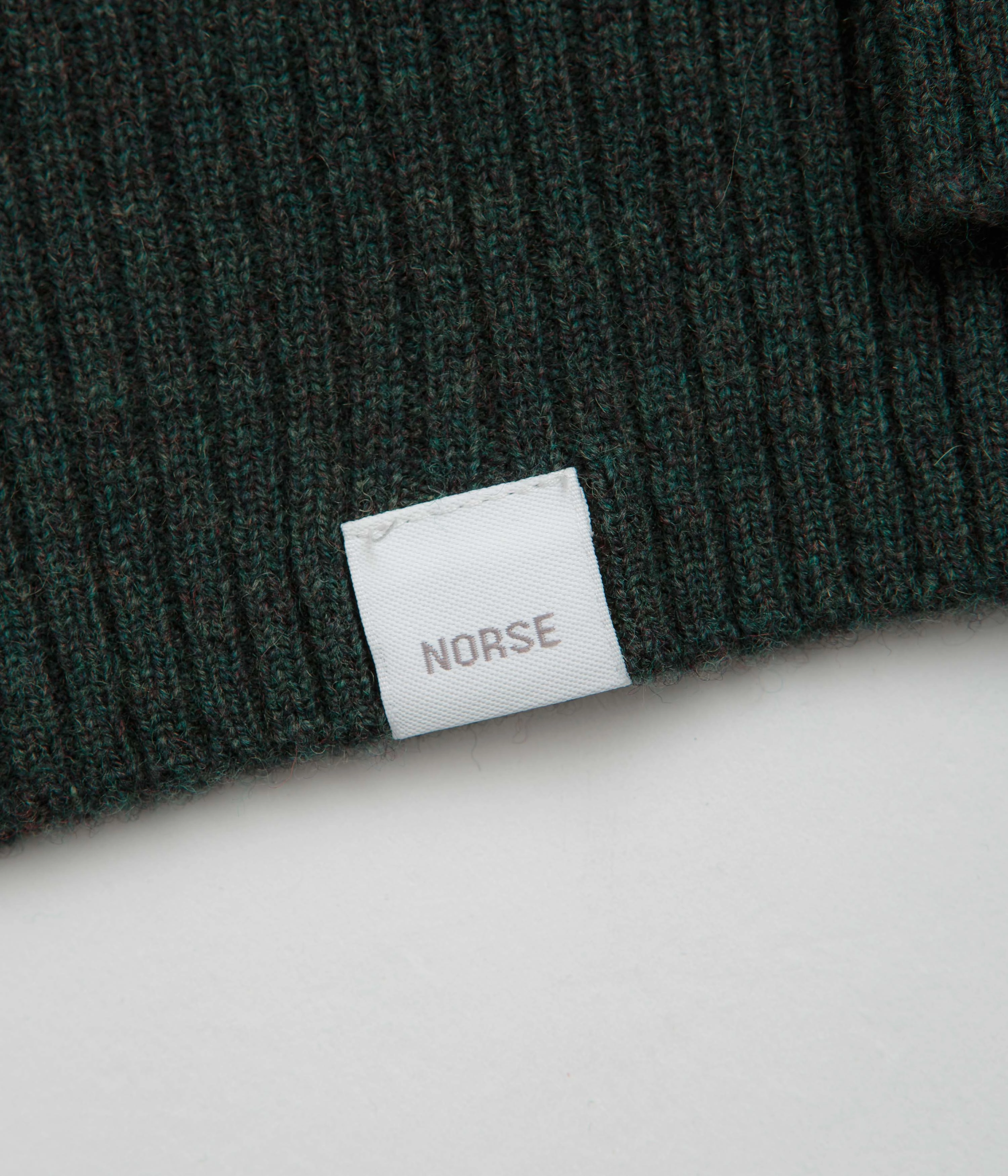 Tweed Norse Projects Standard Merino Crewneck Sweatshirt - Forrest