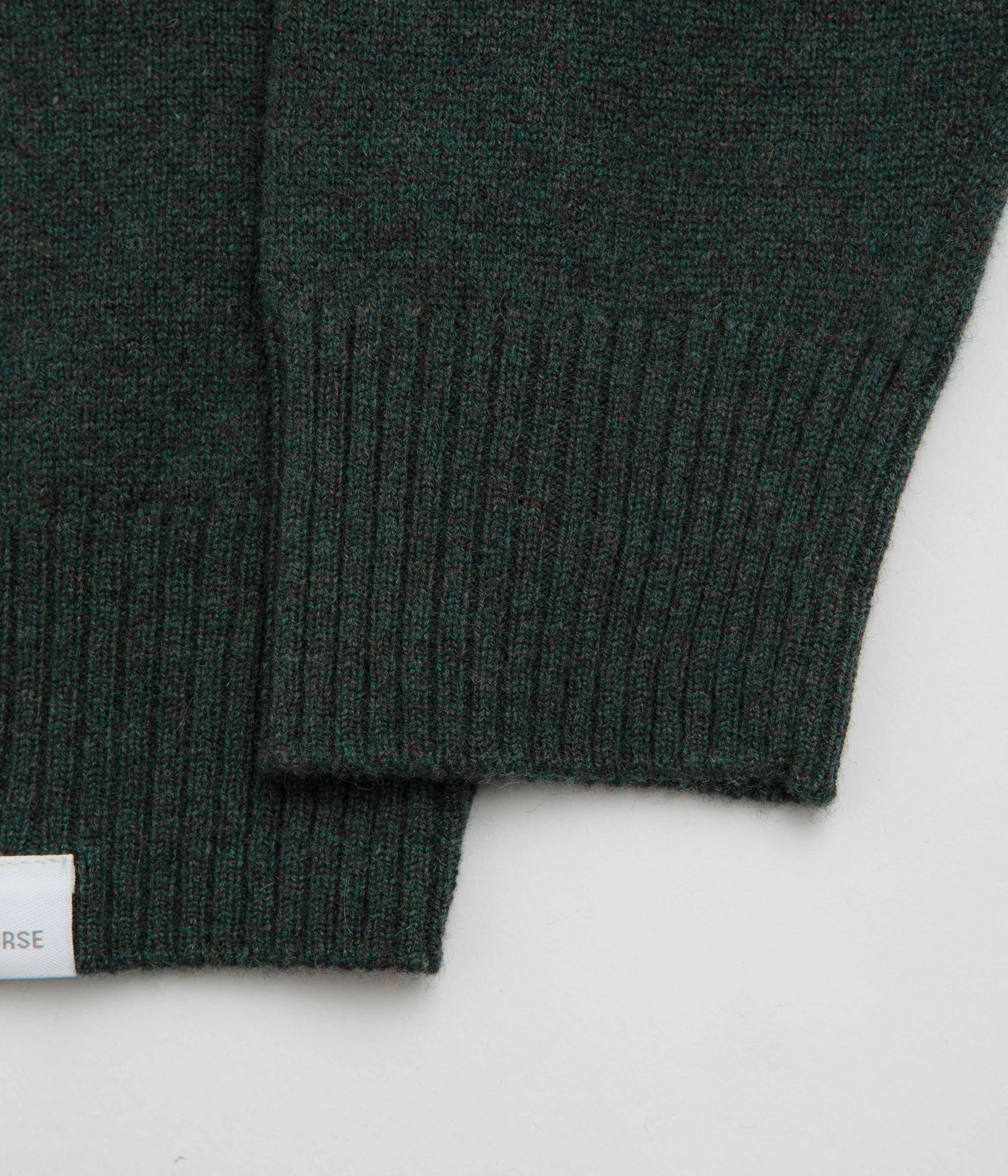 tribal print Timeless Fashion Norse Projects Standard Merino Crewneck Sweatshirt - Forrest