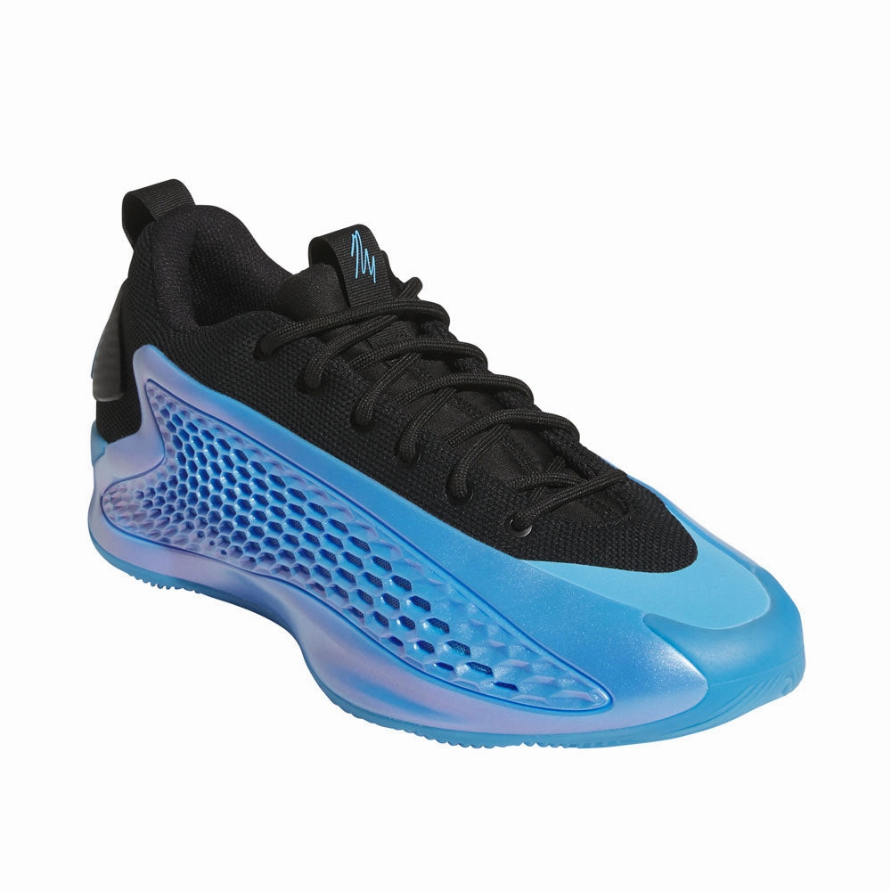 adidas Men's Anthony Edwards 1 Low Trainers Basketball Shoes Sock Like Fit Tech Zero Drop Platform