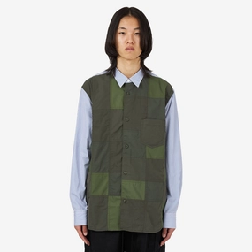 Affordable Luxury Easy Fit COMME des GAR?ONS HOMME Multi Fabric Shirt / Mix