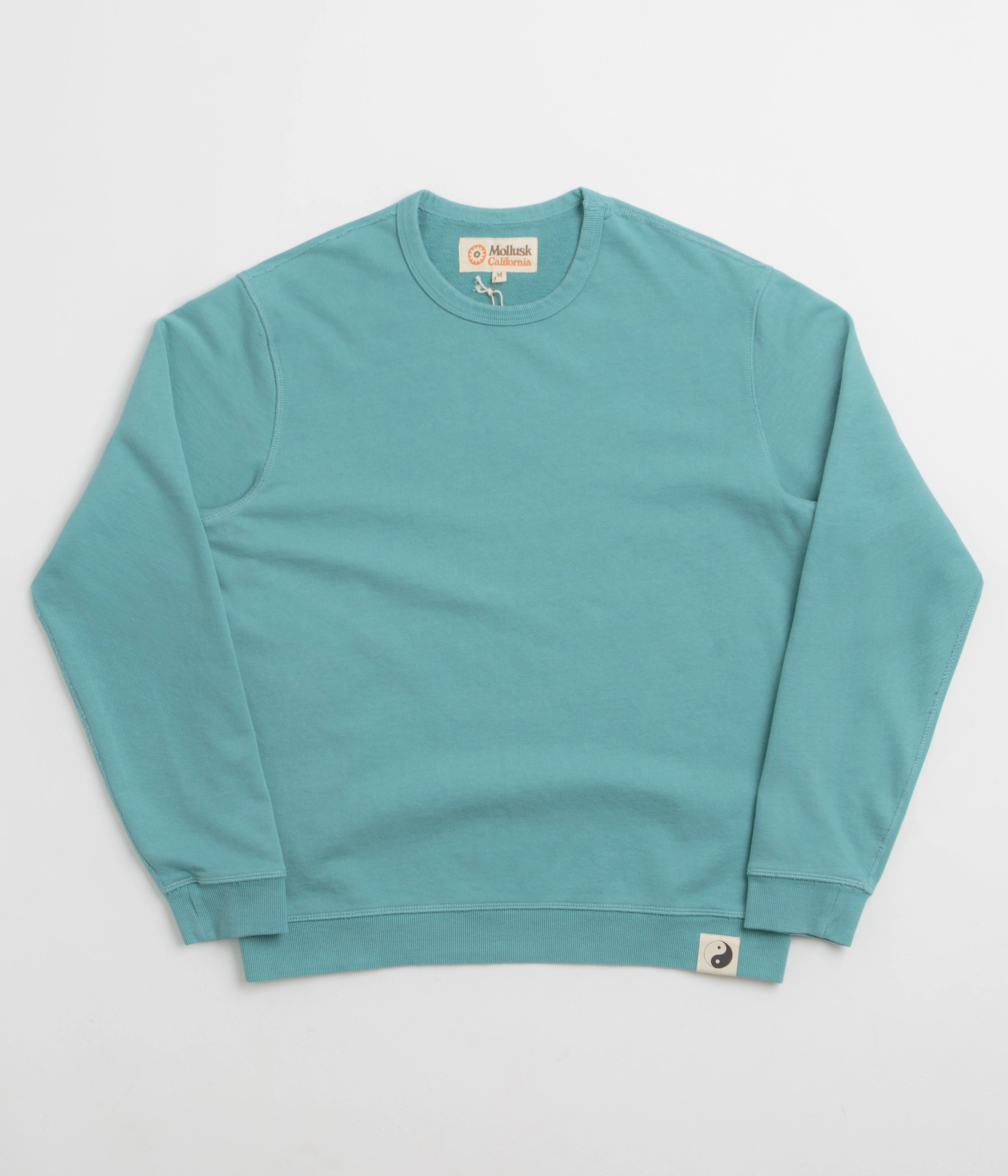 Hiking wear keychain accents Mollusk Max Crewneck Sweatshirt - Faded Sapphire