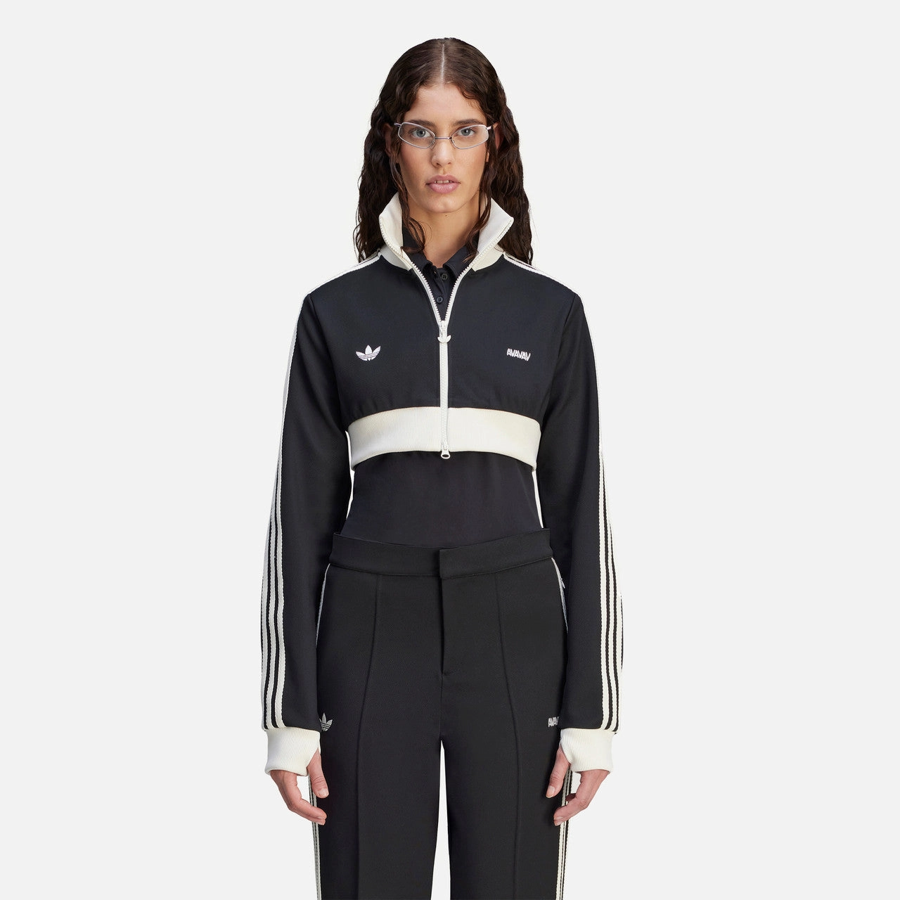 Wmns Cropped Track Top x Avavav Weatherproof Gear Layer Match