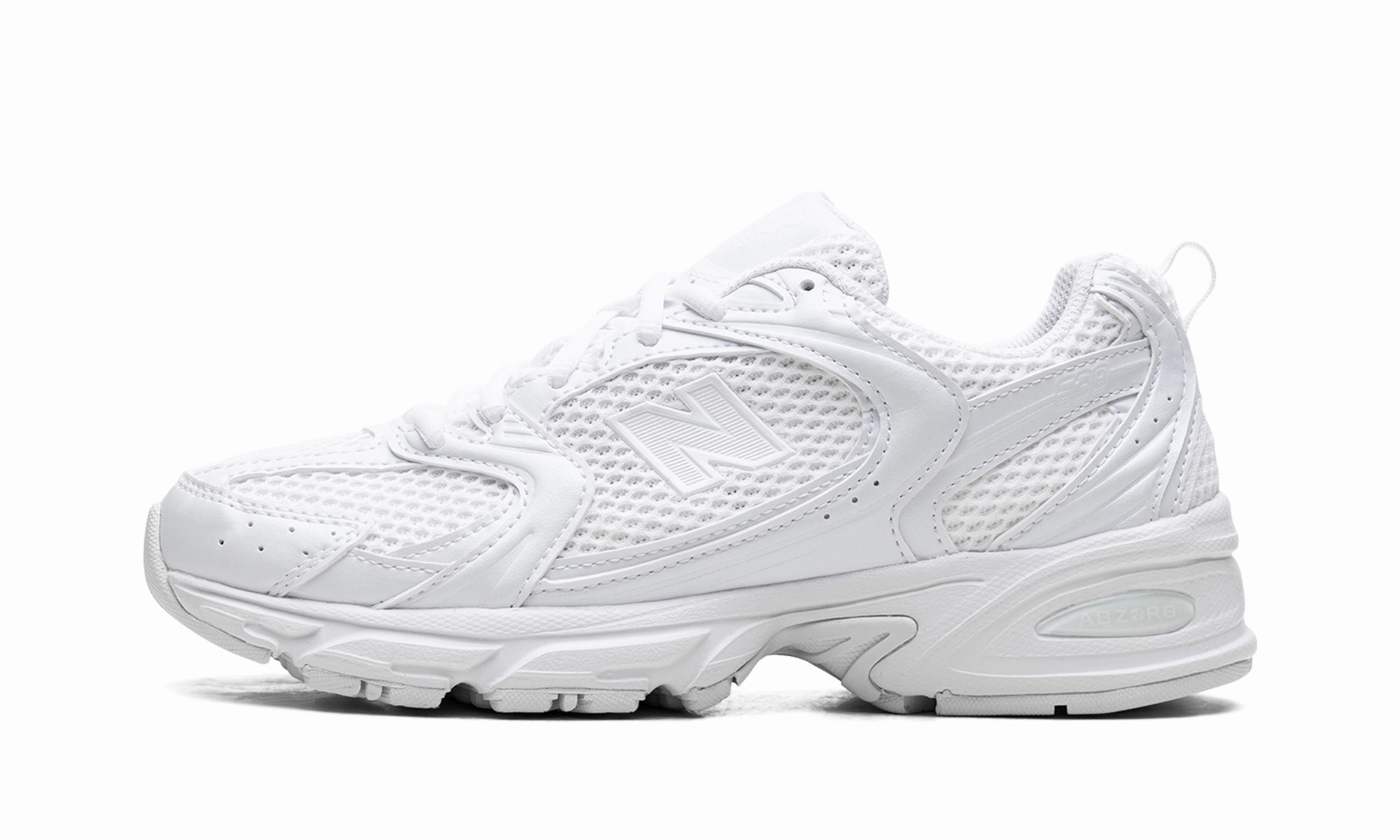 Comfort Fit Breathable mesh design 530 "Triple White"