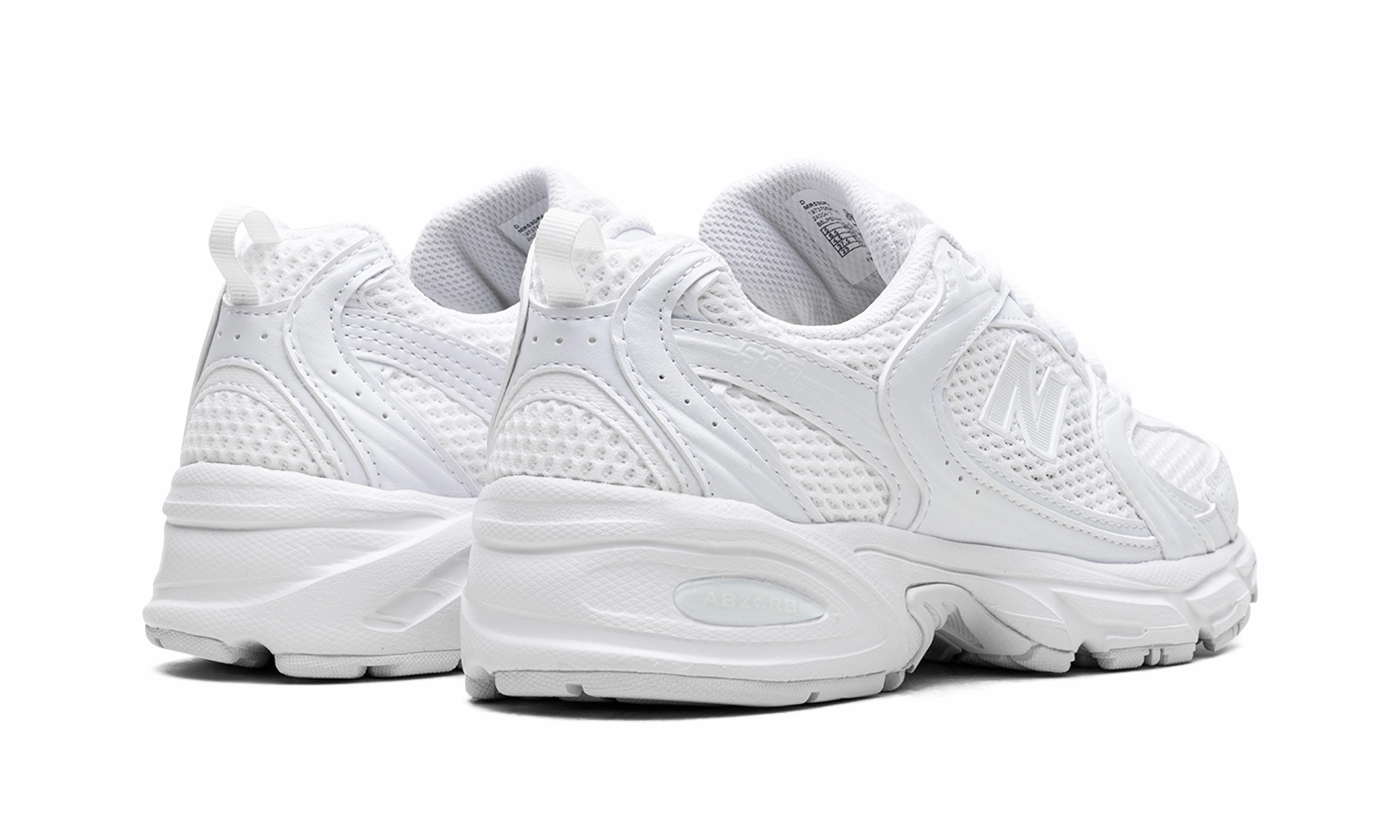 530 "Triple White" Breathable Insoles