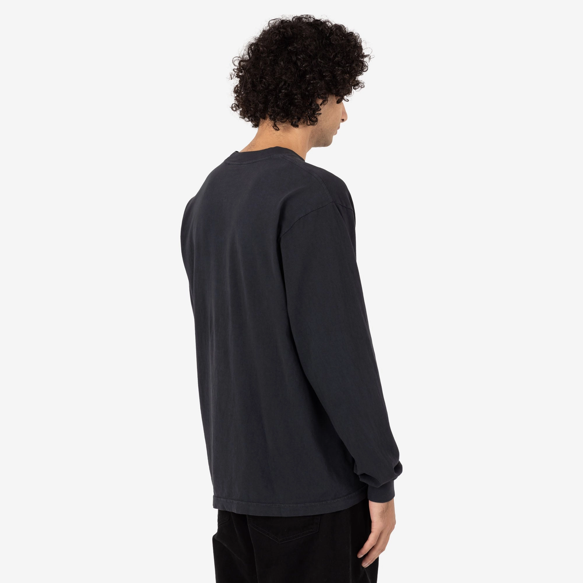 b.Eautiful Left Logo Long Sleeve Shirt / Black semi-formal event library event