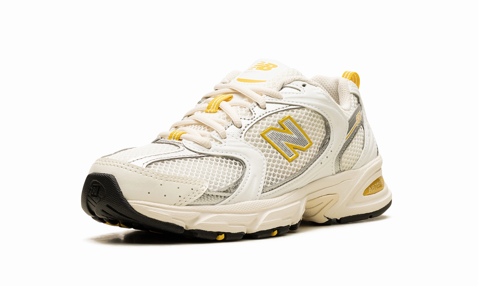 530 "Sea Salt / White / Ginger Lemon / Silver Metallic" Bend Easy