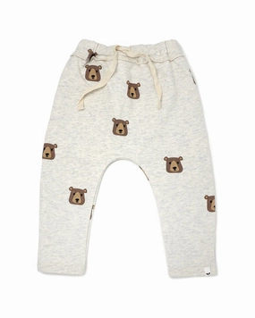 oh baby! Brown Bear Faces Brooklyn Jogger Active Performance