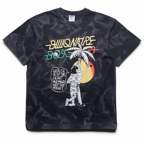 spa event Fade Resistant Dye Billionaire Boys Club Chill Knit Tee - Black