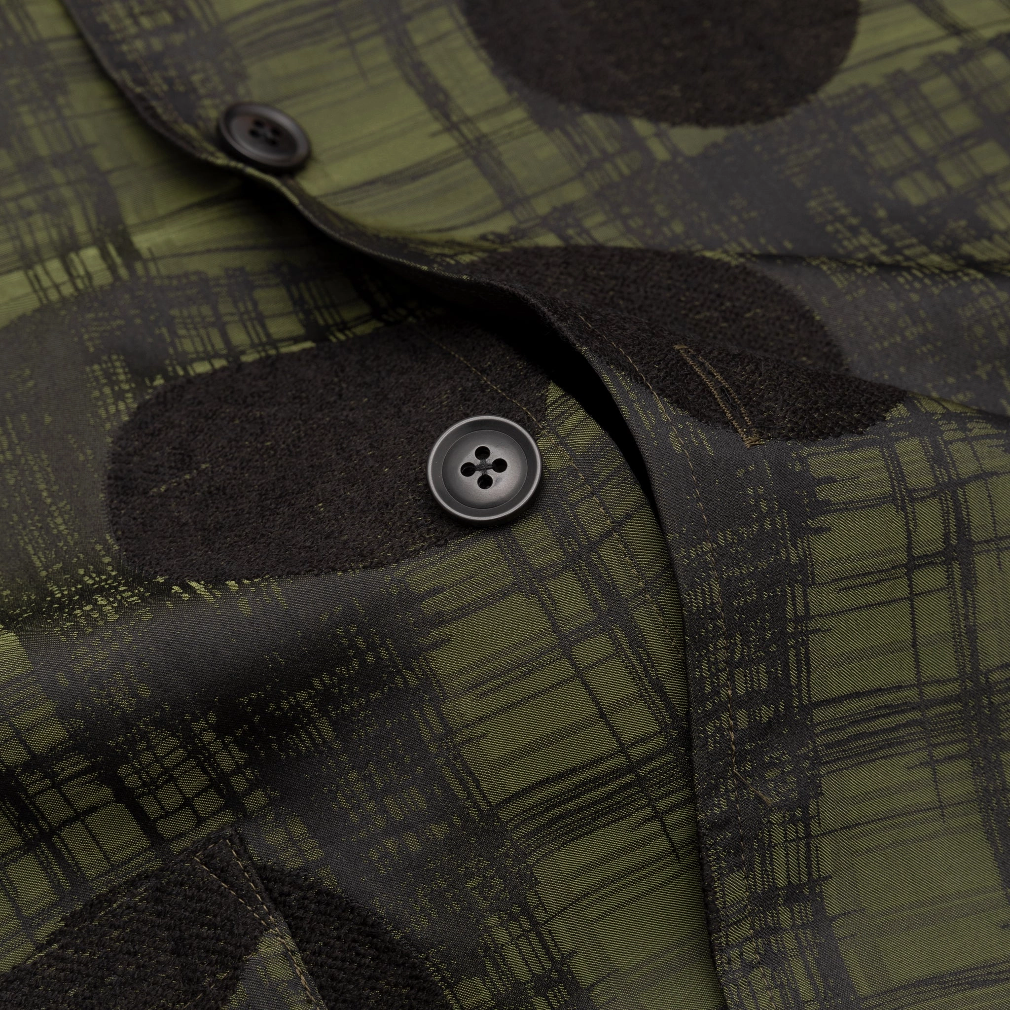 PLAID & POLKDOT JAQUARD CABANA SHIRT Youth fashion