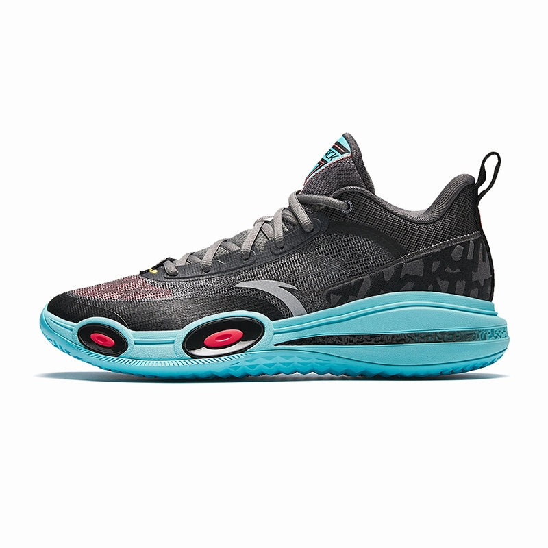 ANTA Men's Shock The Game Attack 6 Basketball Shoes Pressure Zone Mapping