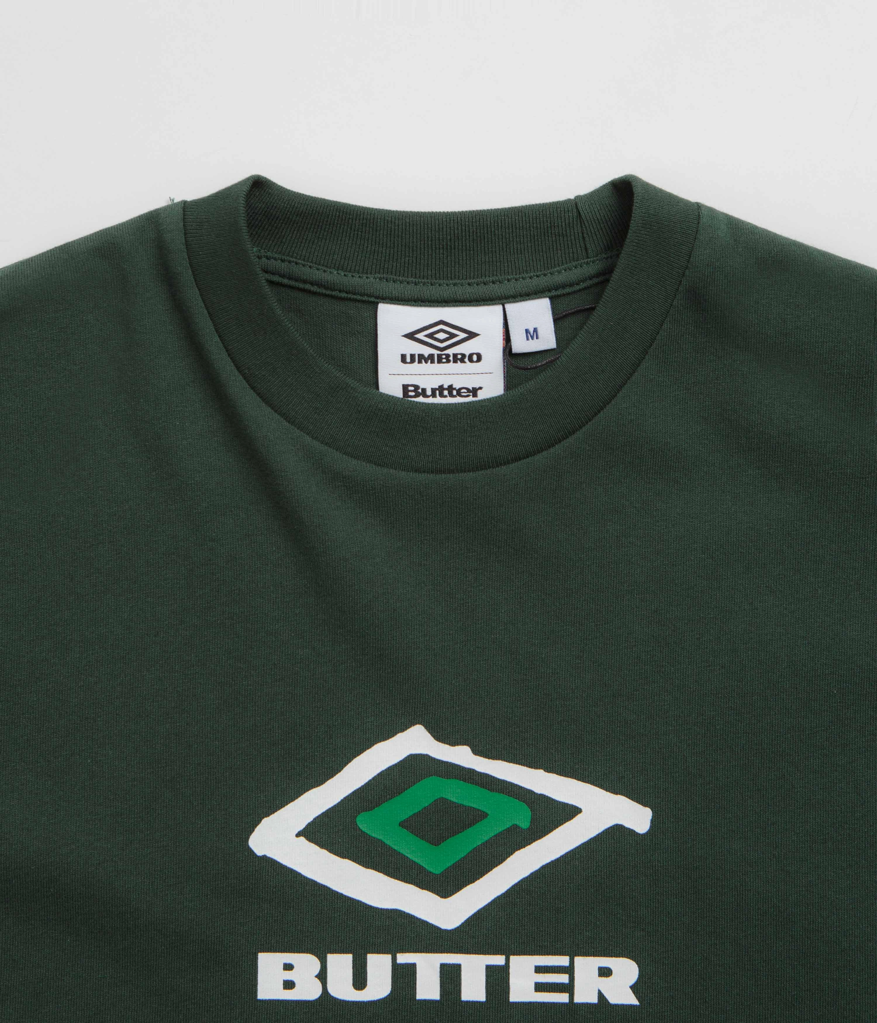 Butter Goods x Umbro Ball T-Shirt - Dark Forest Bridesmaid outfit