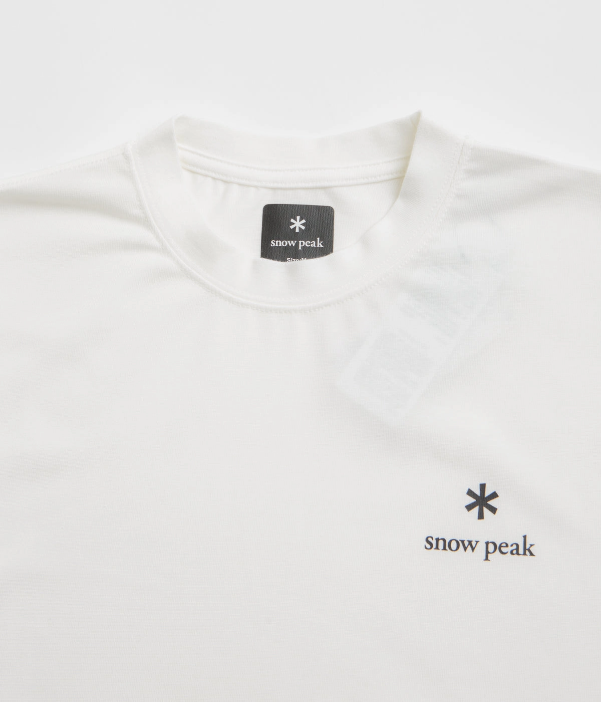 Snow Peak NSD Logo T-Shirt - Off White Casual-wear surfing venue
