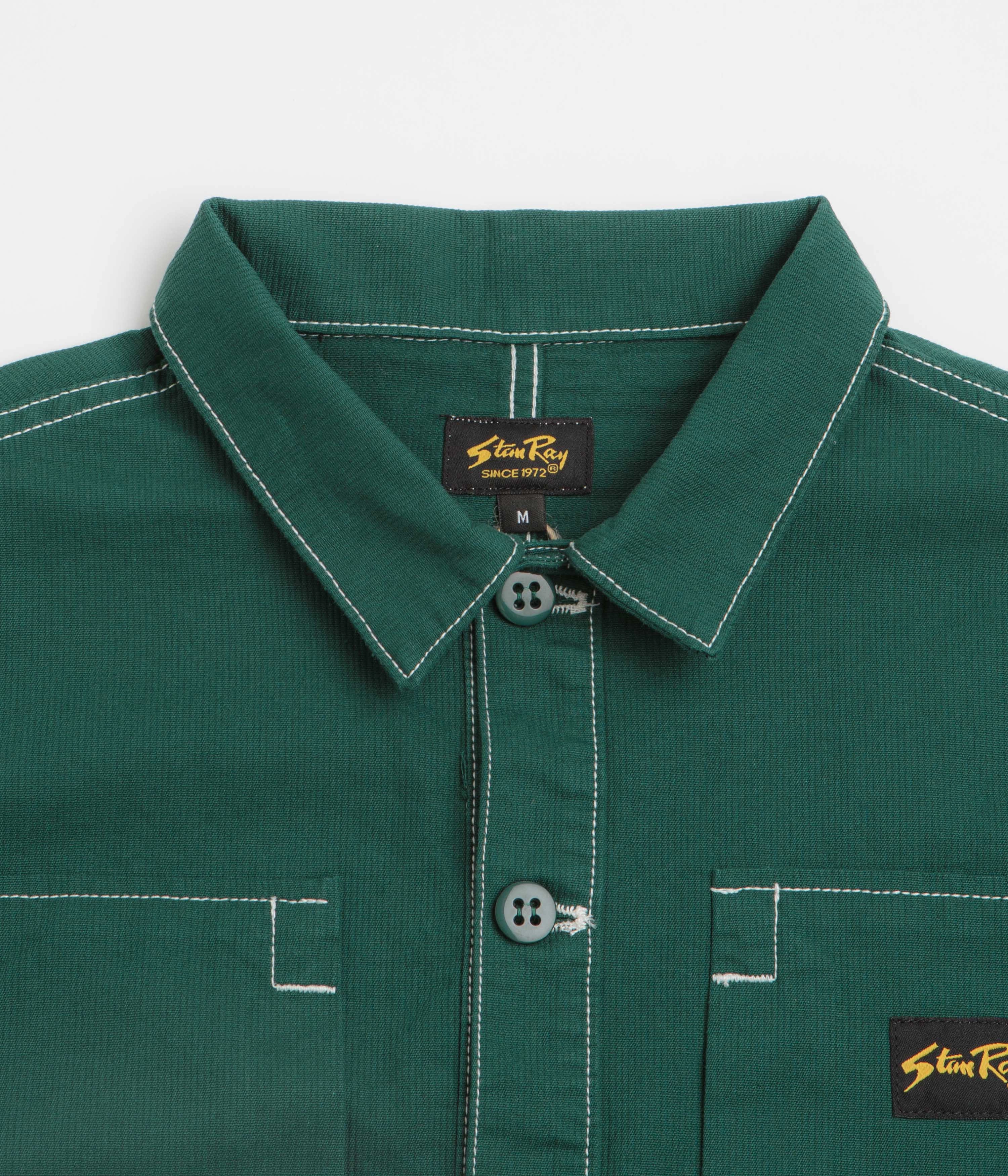 Stan Ray Painters Pop Over Shirt - Botanical Green Bedford Non Irritating Tags shopping spree