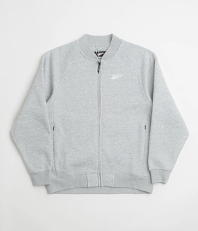 Pasteelo Zip Up Trainer Sweatshirt - Heather Grey product tie dye uniqueness