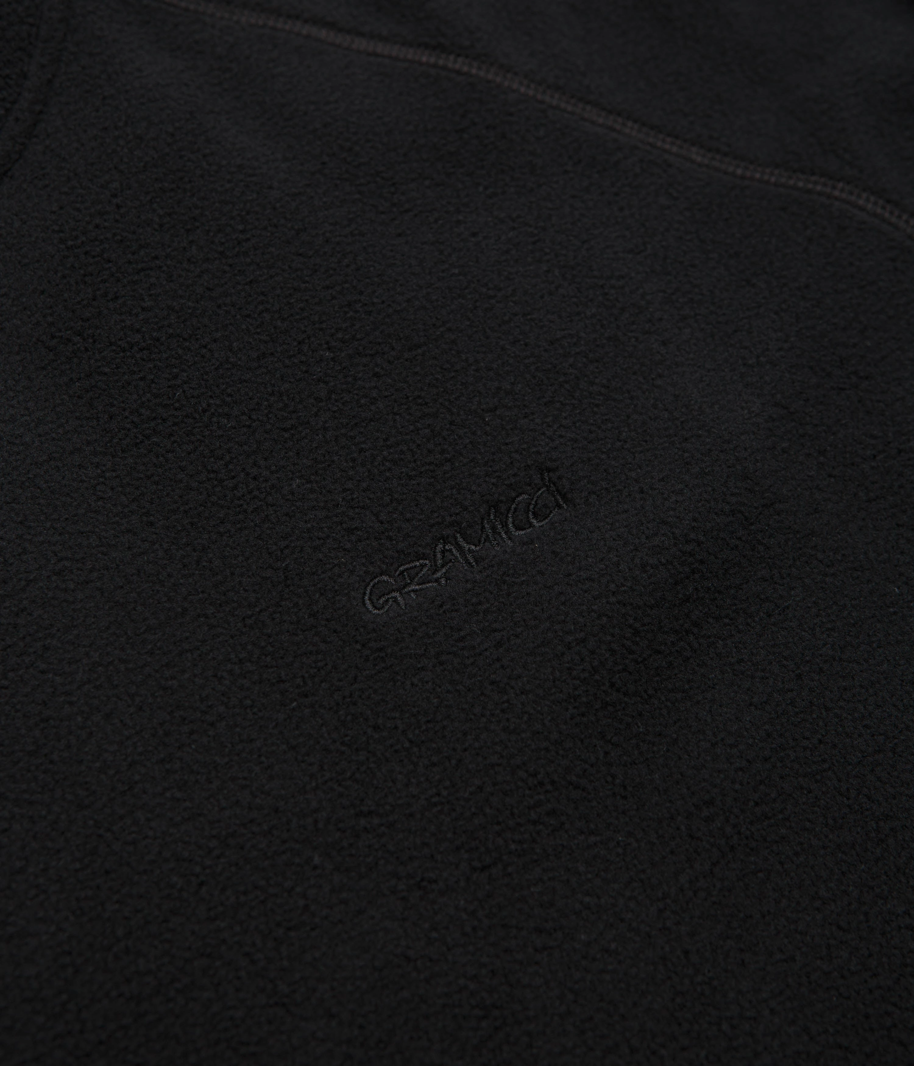 Convenient family wear Gramicci Thermal Fleece Crewneck Sweatshirt - Black