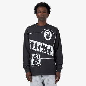 The Trilogy Tapes Pathetic Legion Longsleeve / Black High-Quality Material