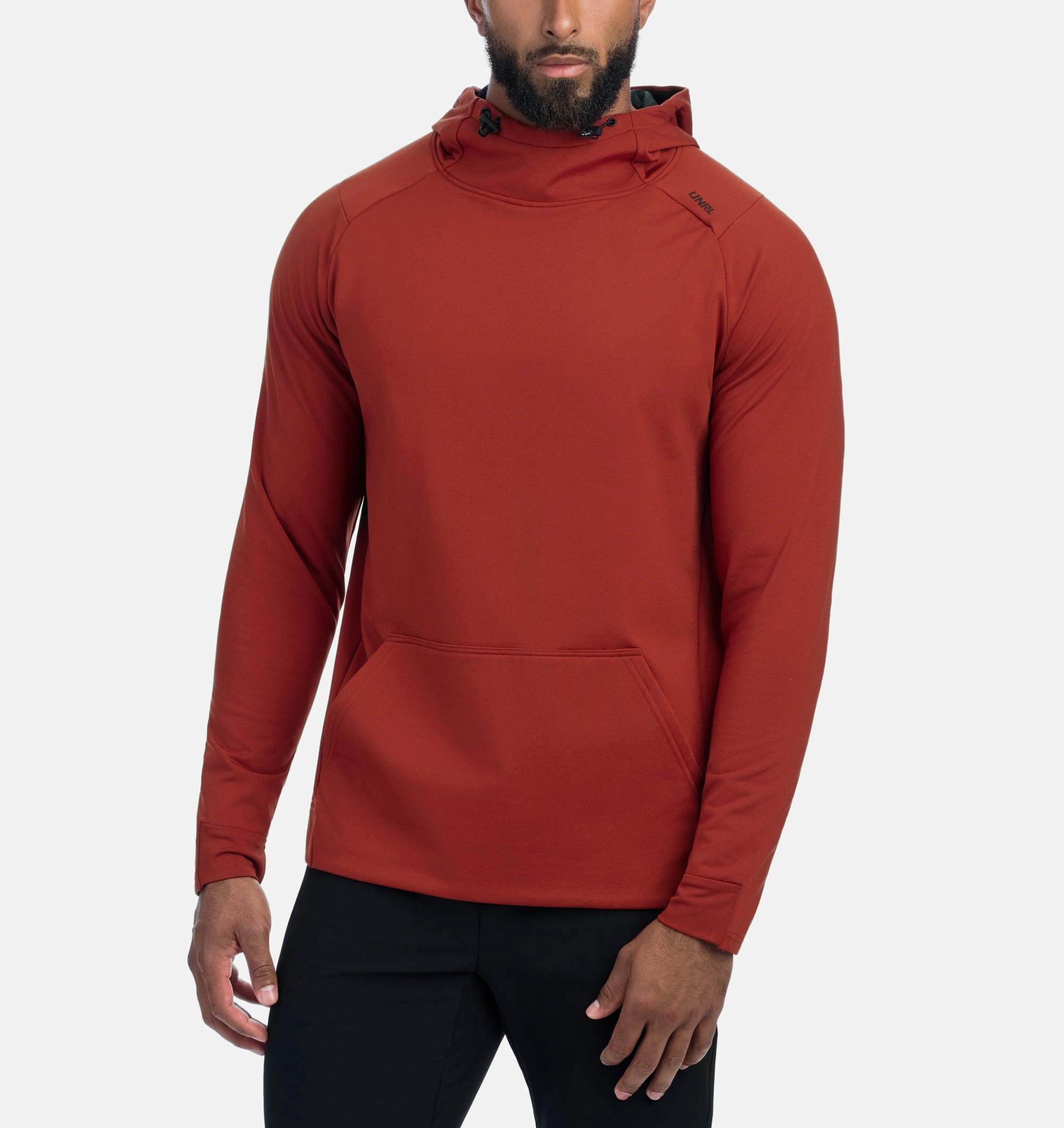 MinimalistAesthetic UVProtective Coating Crossover Hoodie II