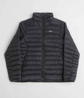 Patagonia Down Sweater Jacket - Black / Black Quiet Color Gel