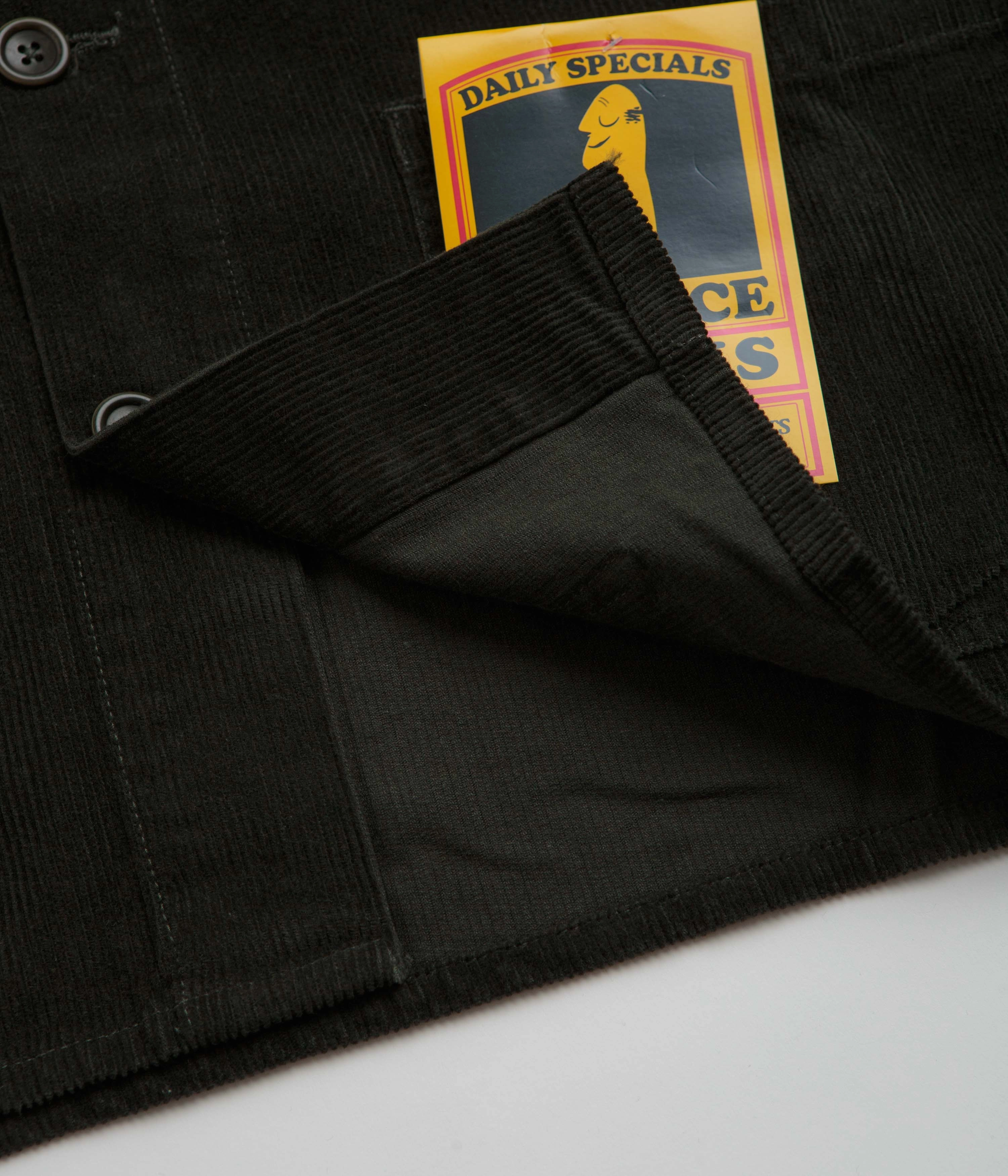 Service Works Corduroy Chore Shirt - Coppice Hidden Button Placket