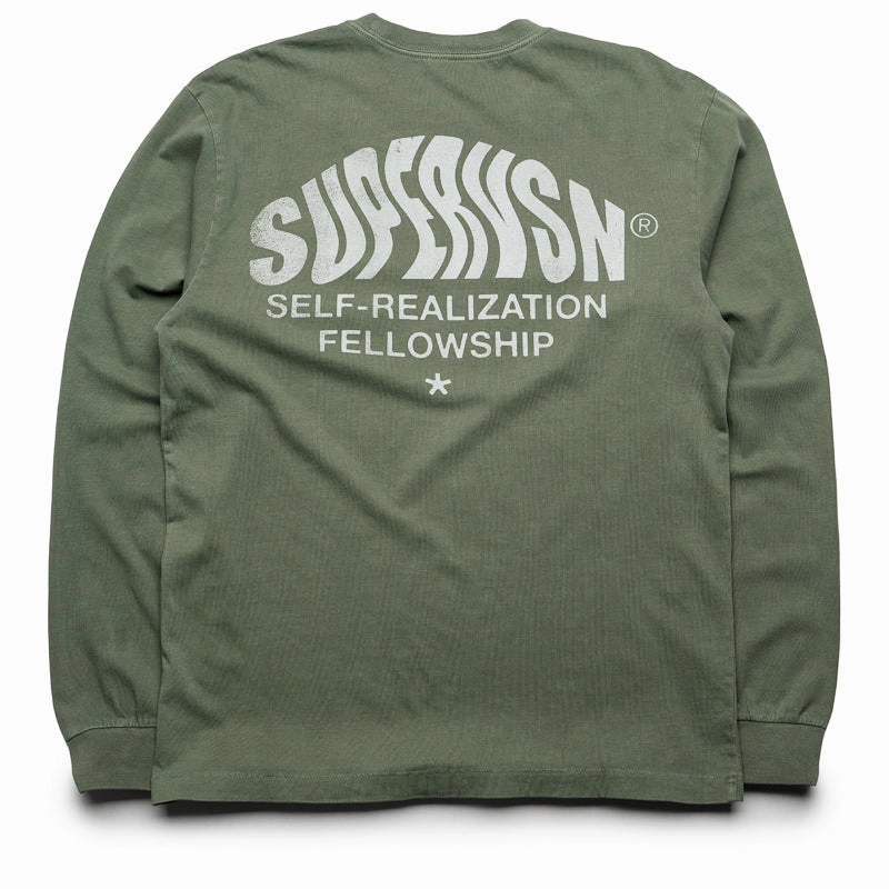 Supervsn Self Realization L/S Tee - Moss Spring Wear