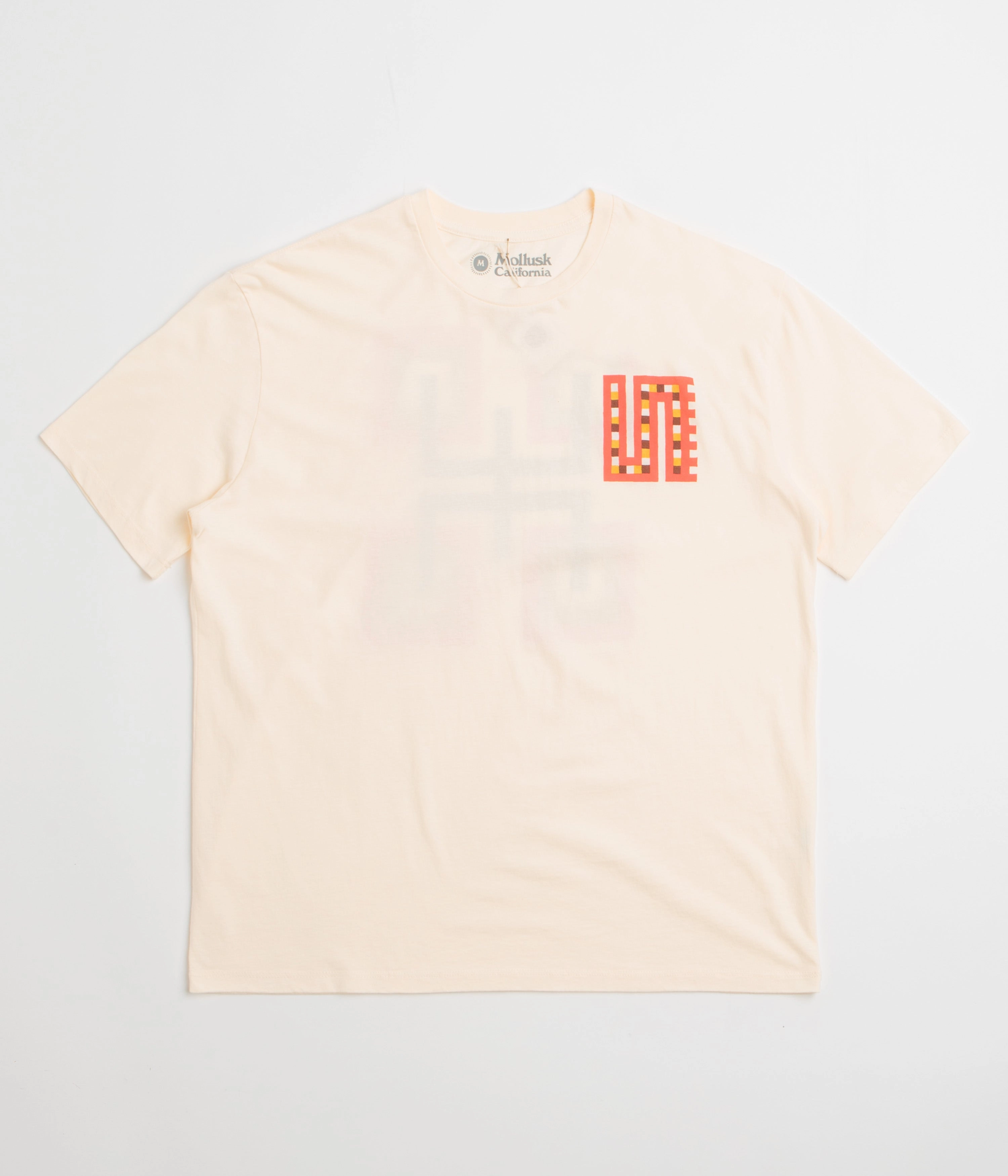 Stretchy Waist Mollusk Four Square T-Shirt - Super Natural