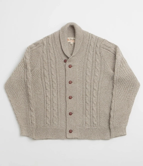 Soft Touch Fabric Mollusk Jeffrey Sweatshirt - Natural