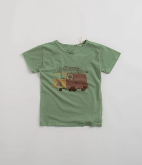 Mollusk Kids Van T-Shirt - Trinity Green Elderly college event