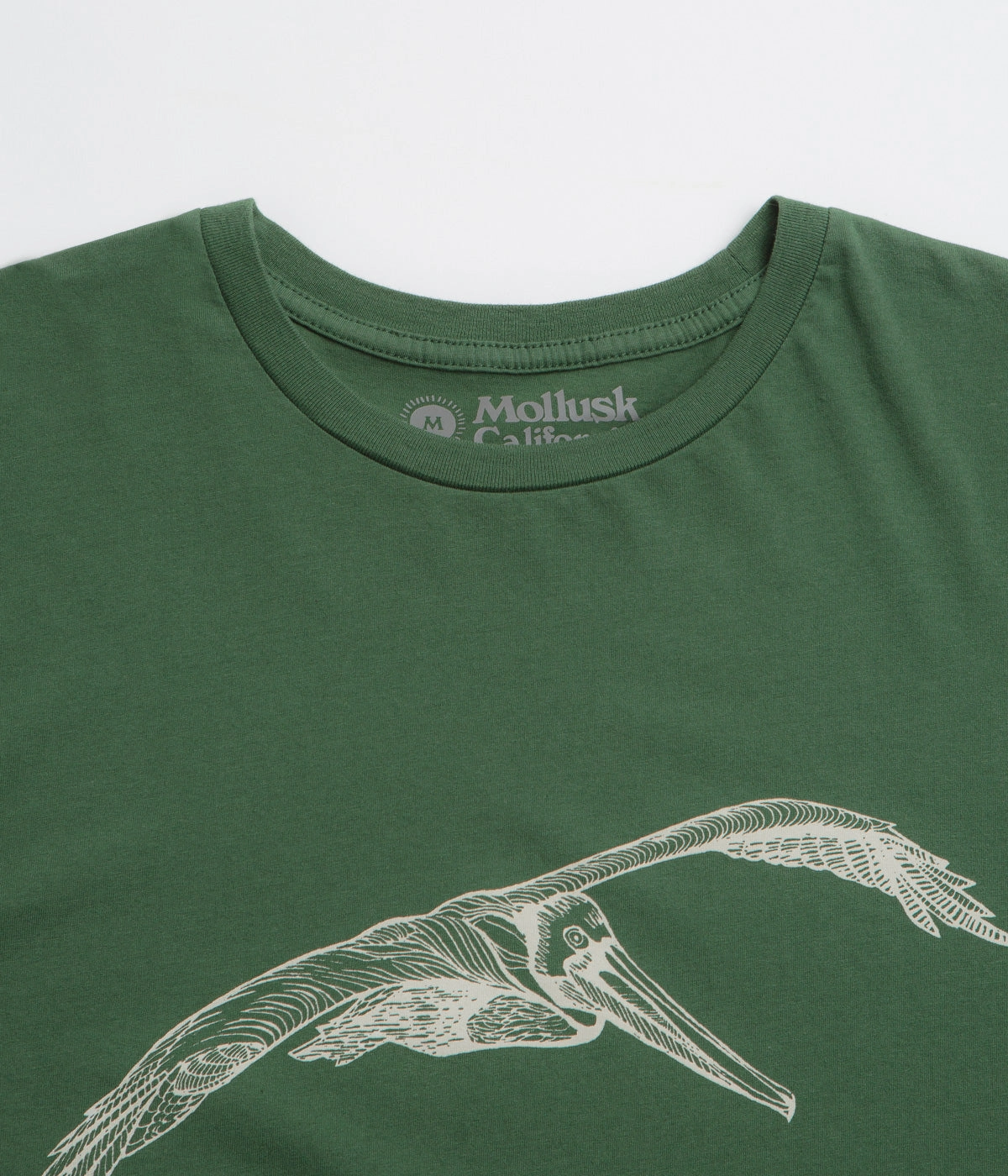 Mollusk Pelican T-Shirt - Rover Green Yoga Outfit Theatre
