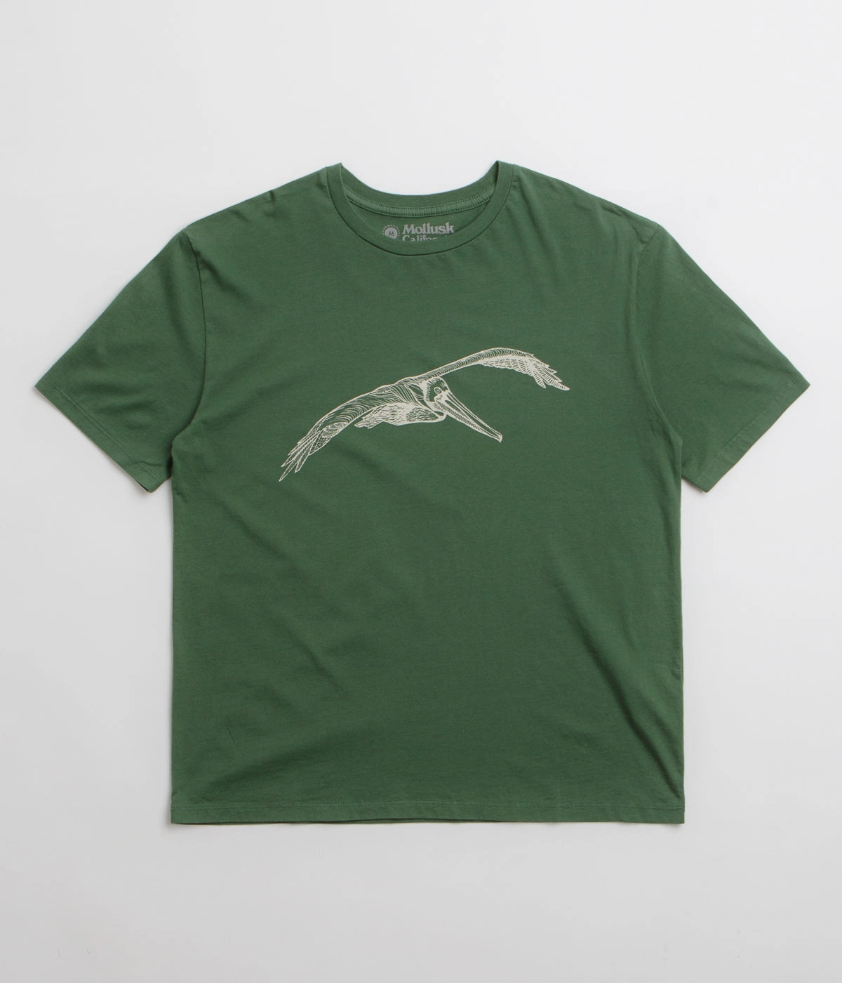 hockey event Mollusk Pelican T-Shirt - Rover Green