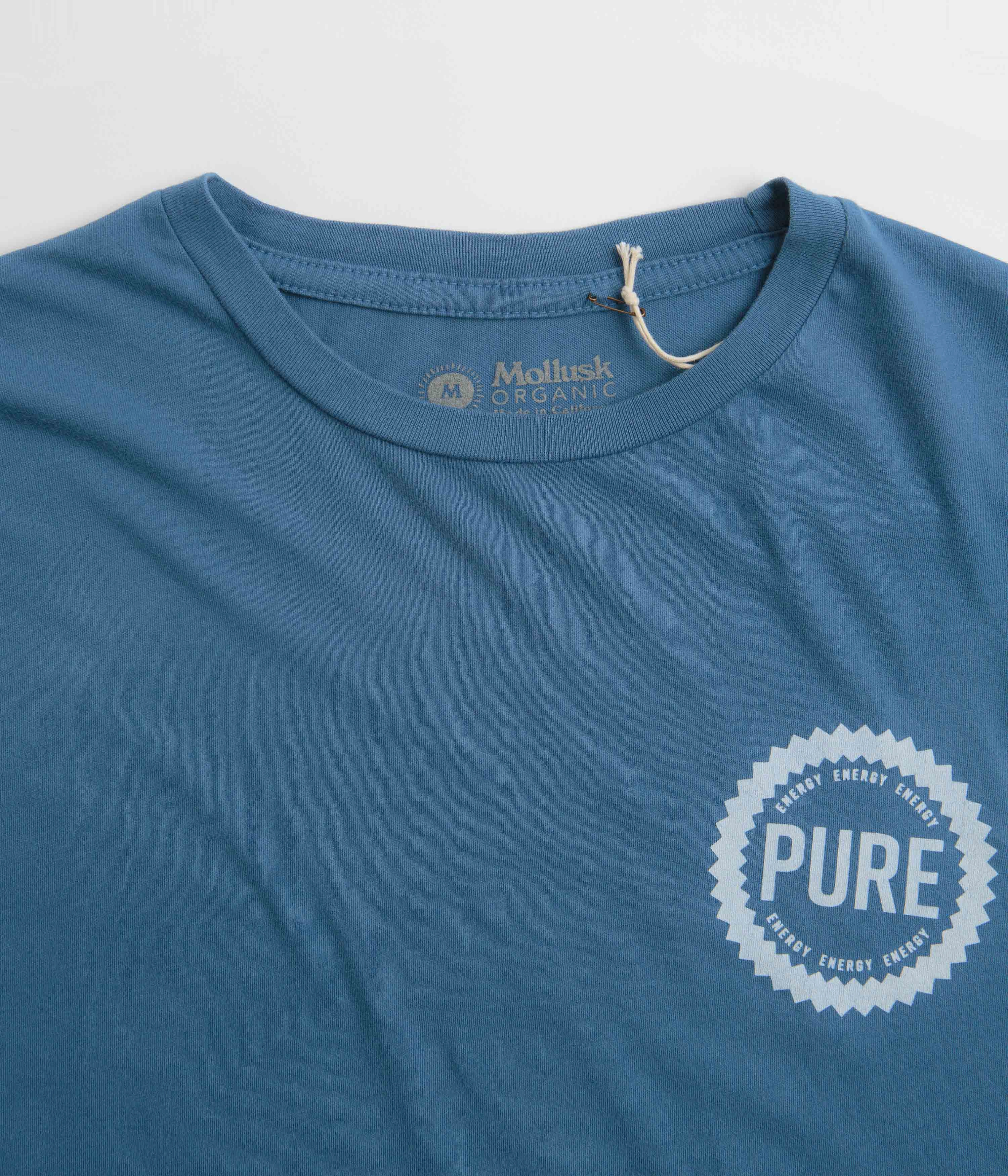 School Uniform Mollusk Pure Energy T-Shirt - True Blue