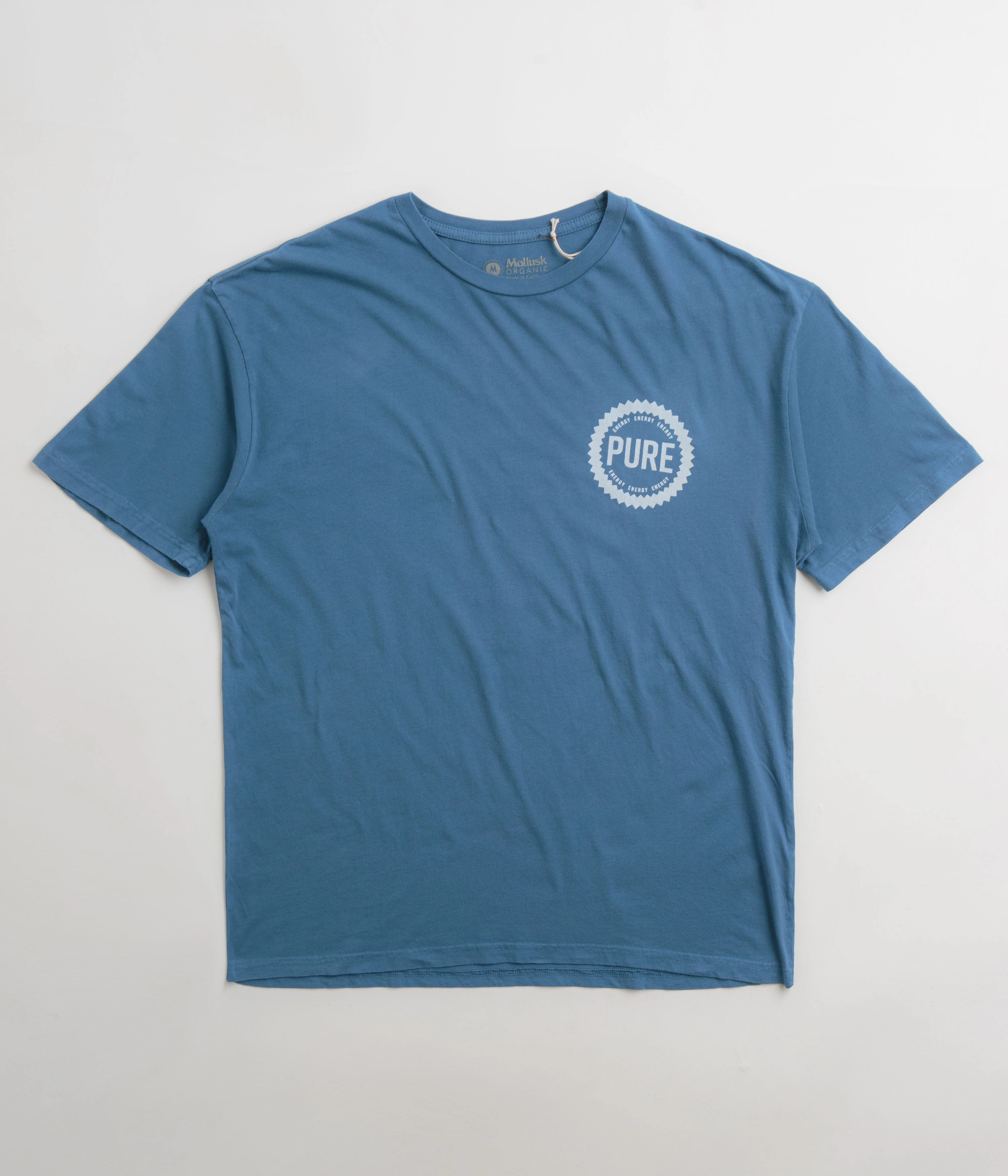 Mollusk Pure Energy T-Shirt - True Blue Floral Print Dance class