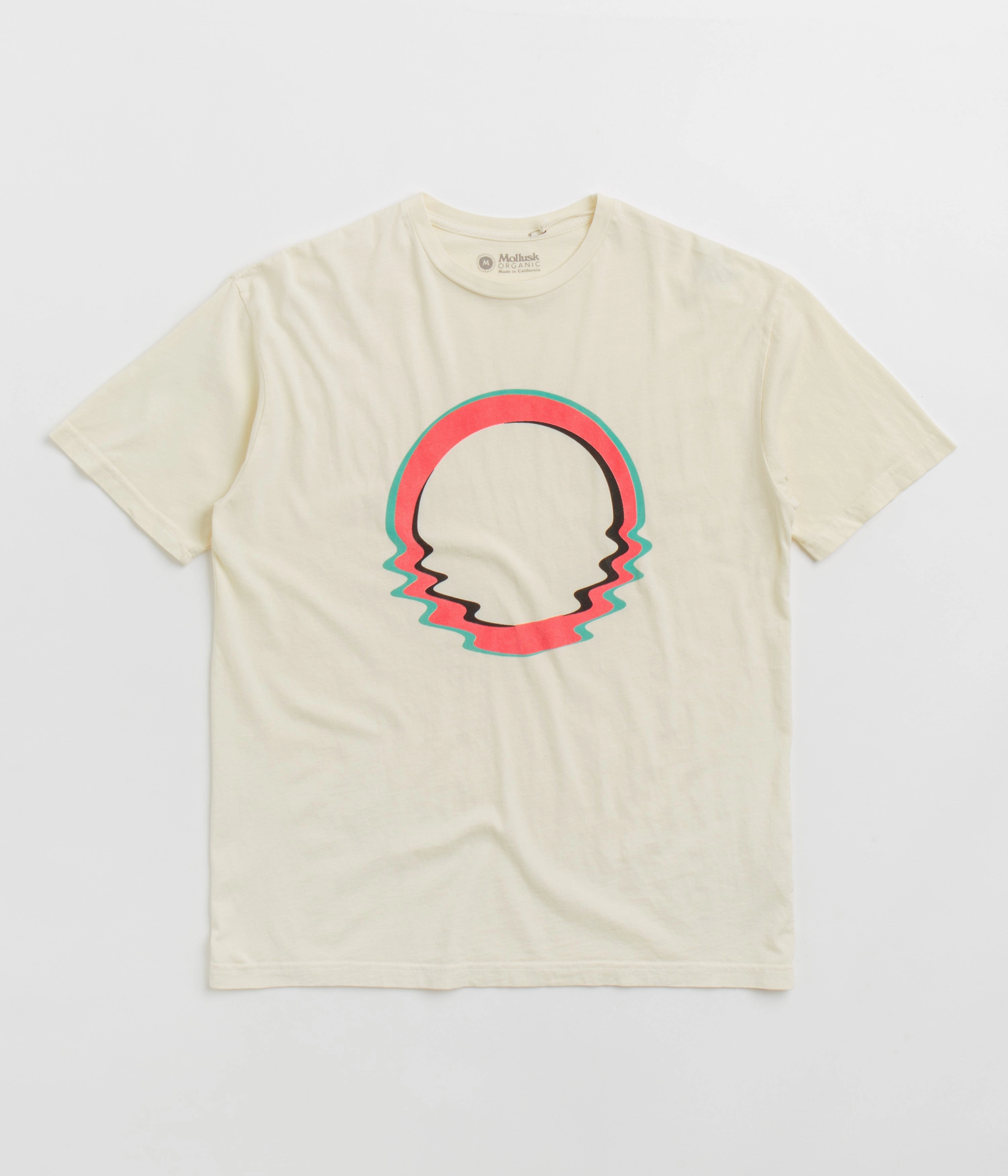 campervan event Mollusk Ripple T-Shirt - Super Natural