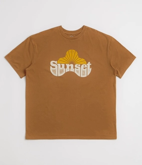 mid-quality Mollusk Sunset T-Shirt - Almond