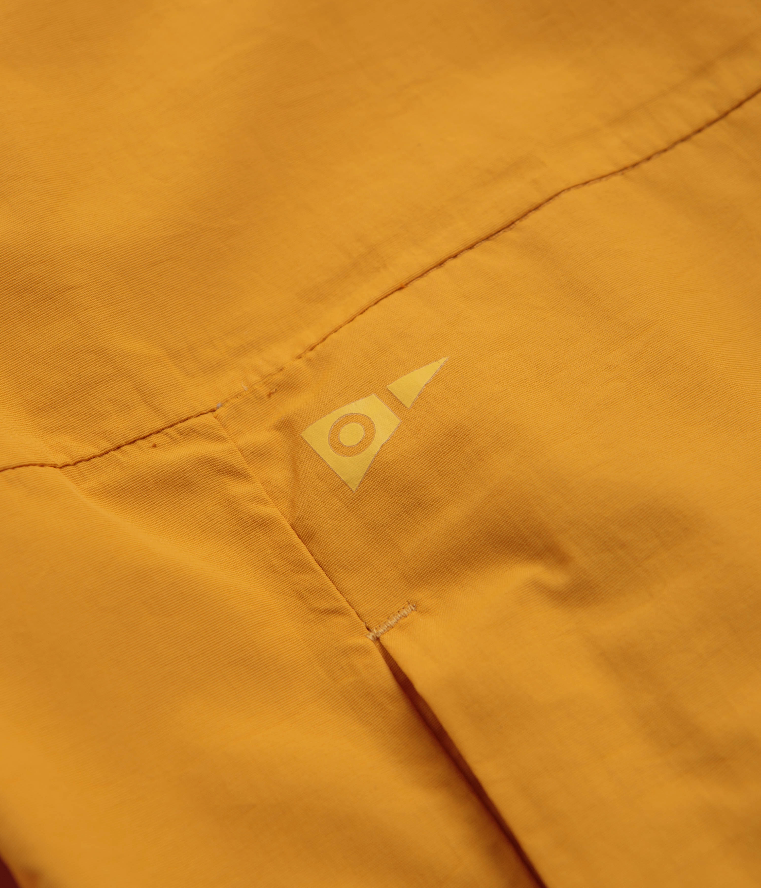 Mollusk Womens Cloud Forest Rain Jacket - Yellow Cold Weather Jacket Conquer