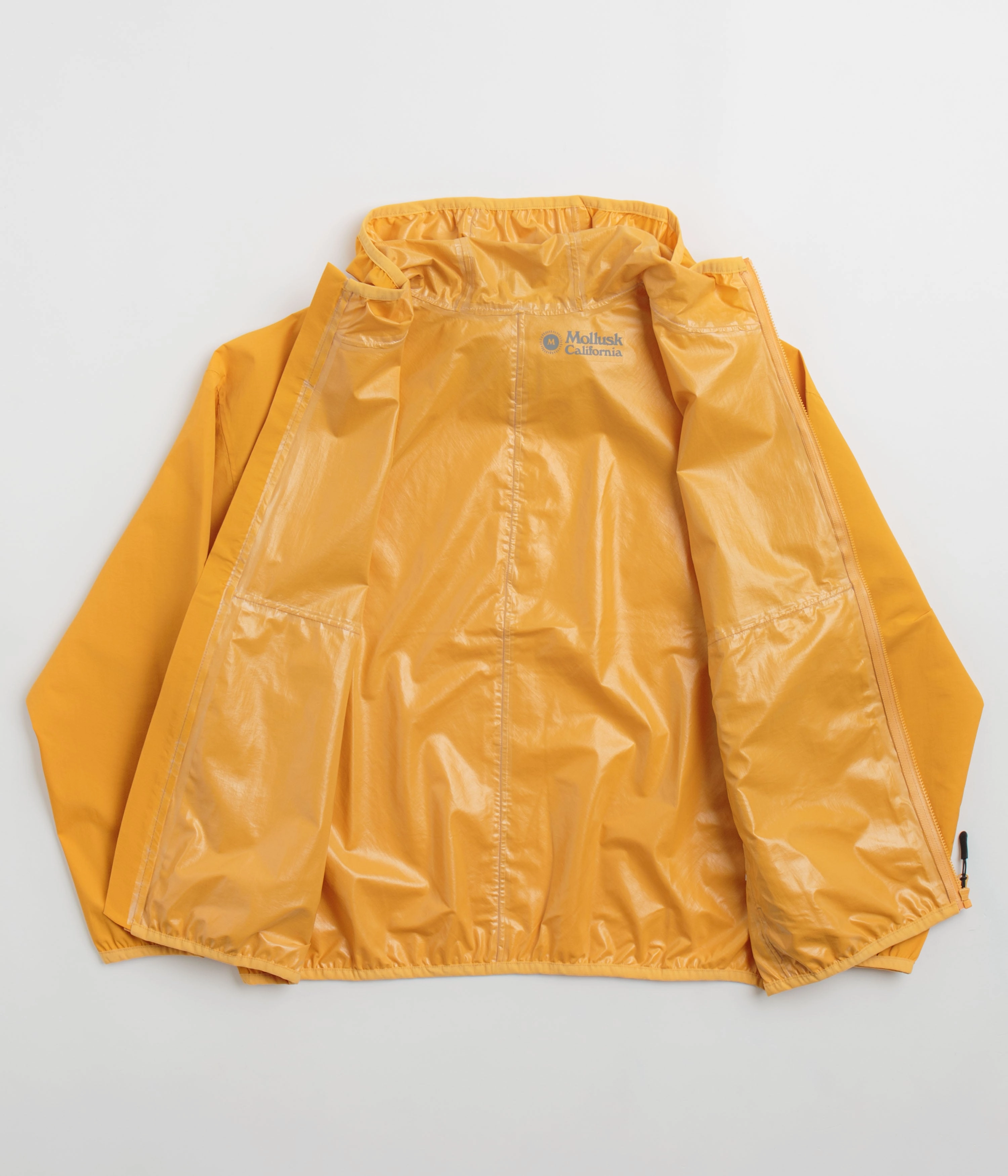 Mollusk Womens Cloud Forest Rain Jacket - Yellow Altruism Layer Core