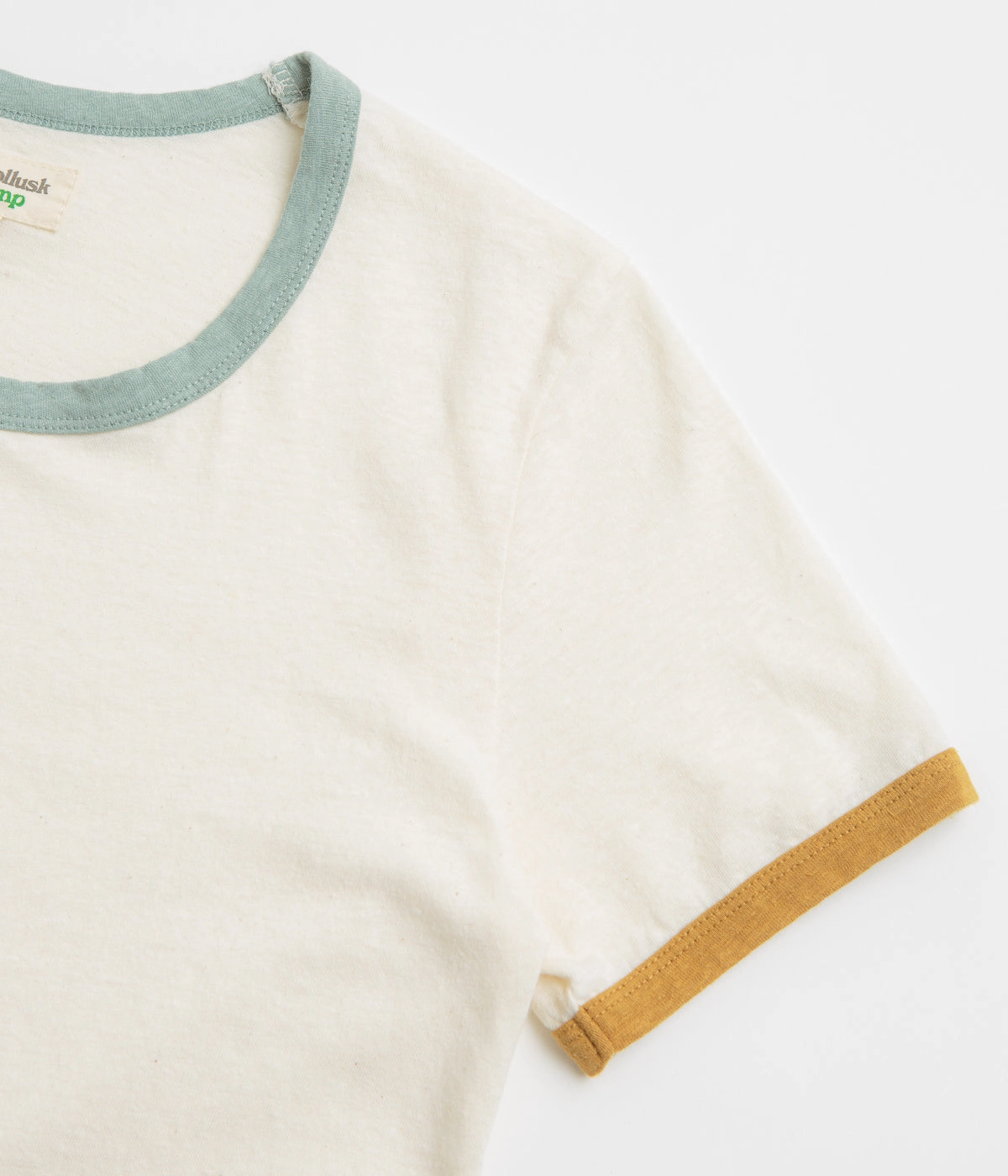 conference venue trendy details Mollusk Womens Ringer T-Shirt - Super Natural