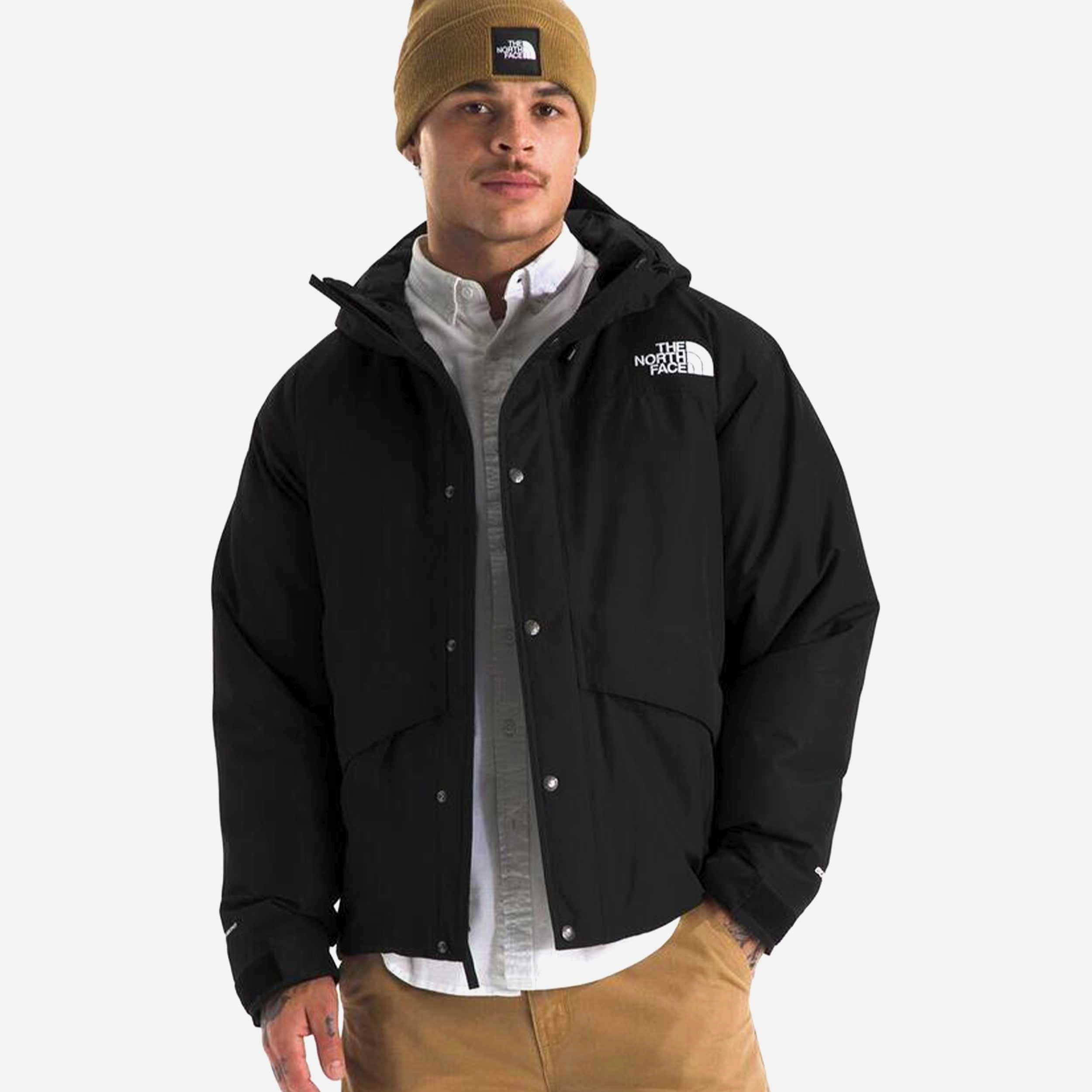 Non Restrictive Silhouette Mountain Down Jacket