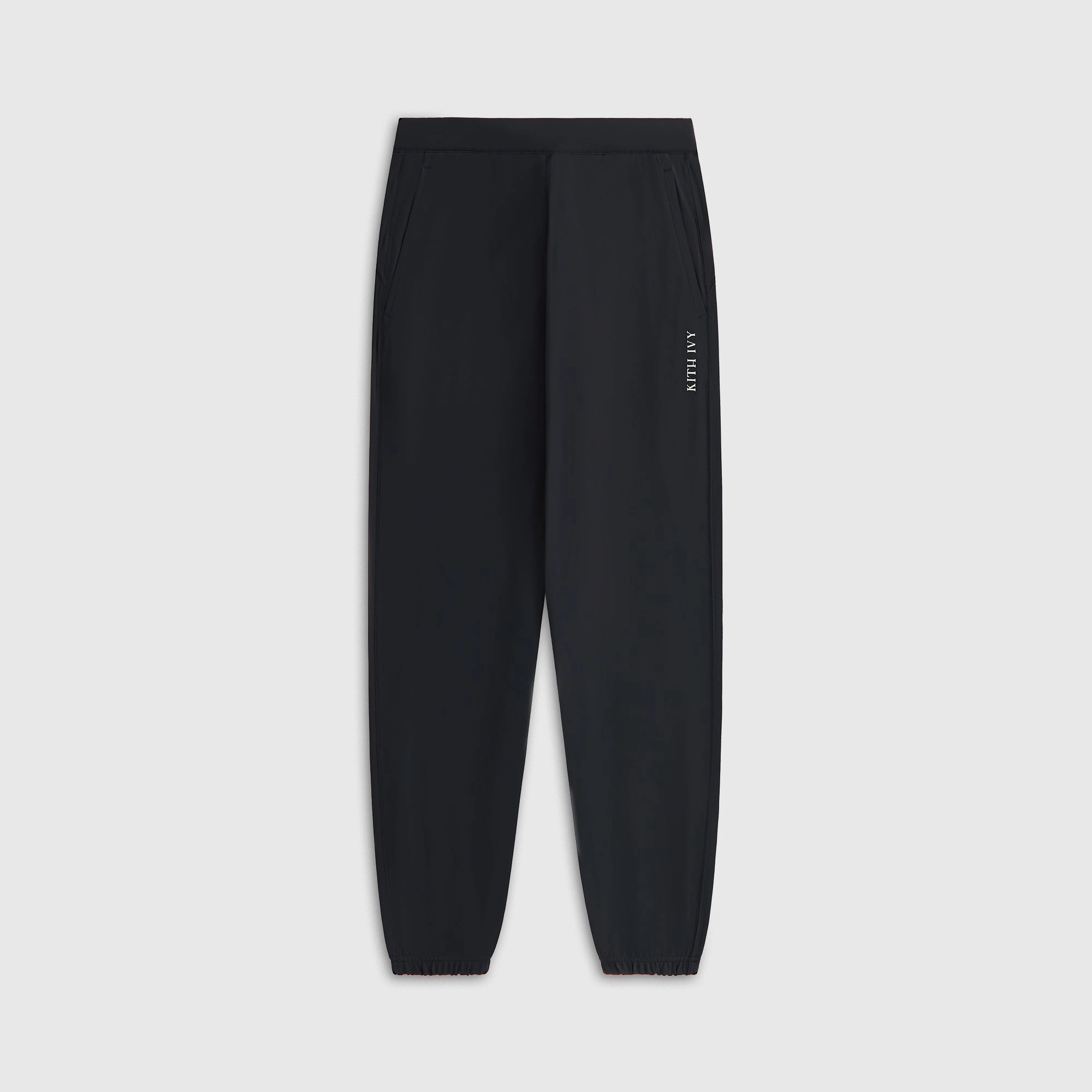 Kith Ivy for Wilson Women's Performance Jogger - Black Anti Pilling Finish Modern Relaxed