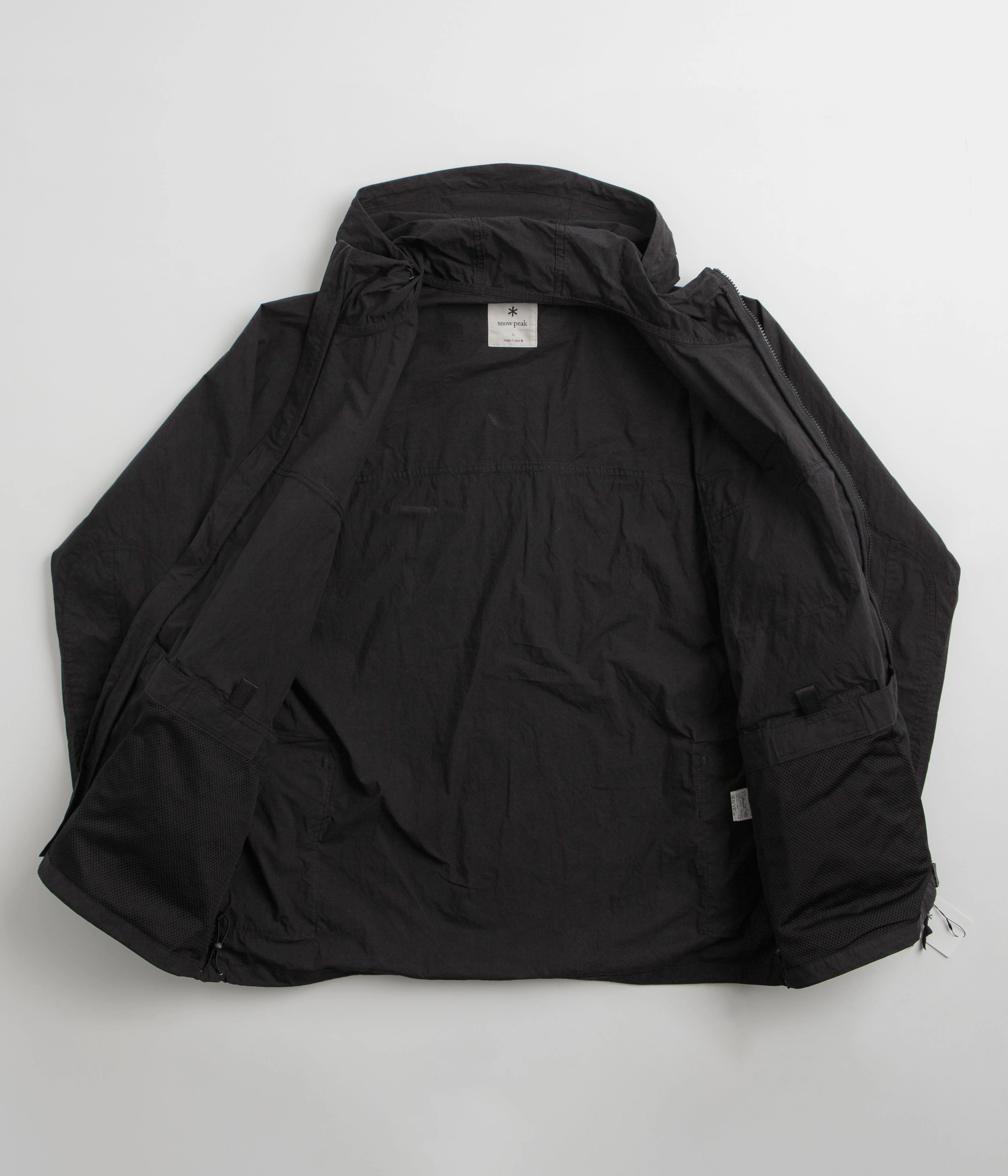 Snow Peak C/N Parka - Black Ticket weekend