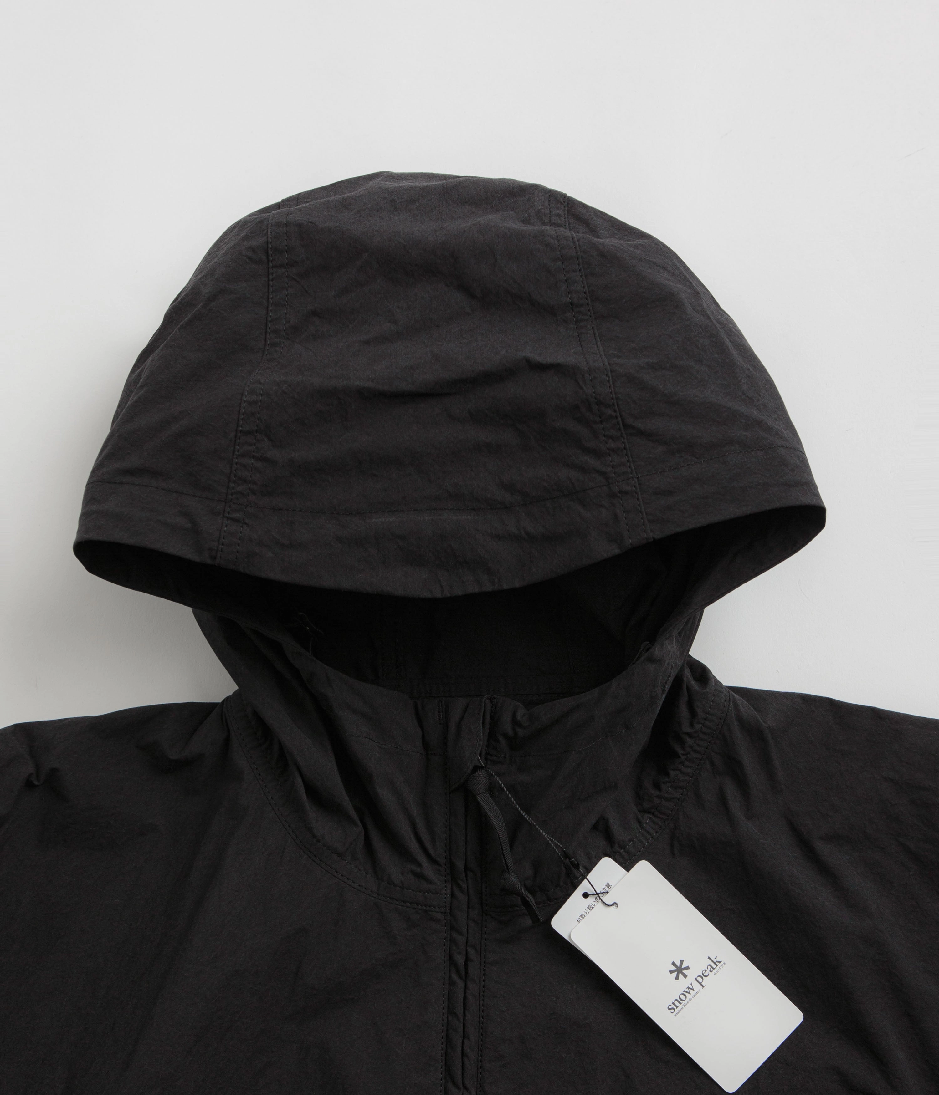 Snow Peak C/N Parka - Black Reversible Protection Advice