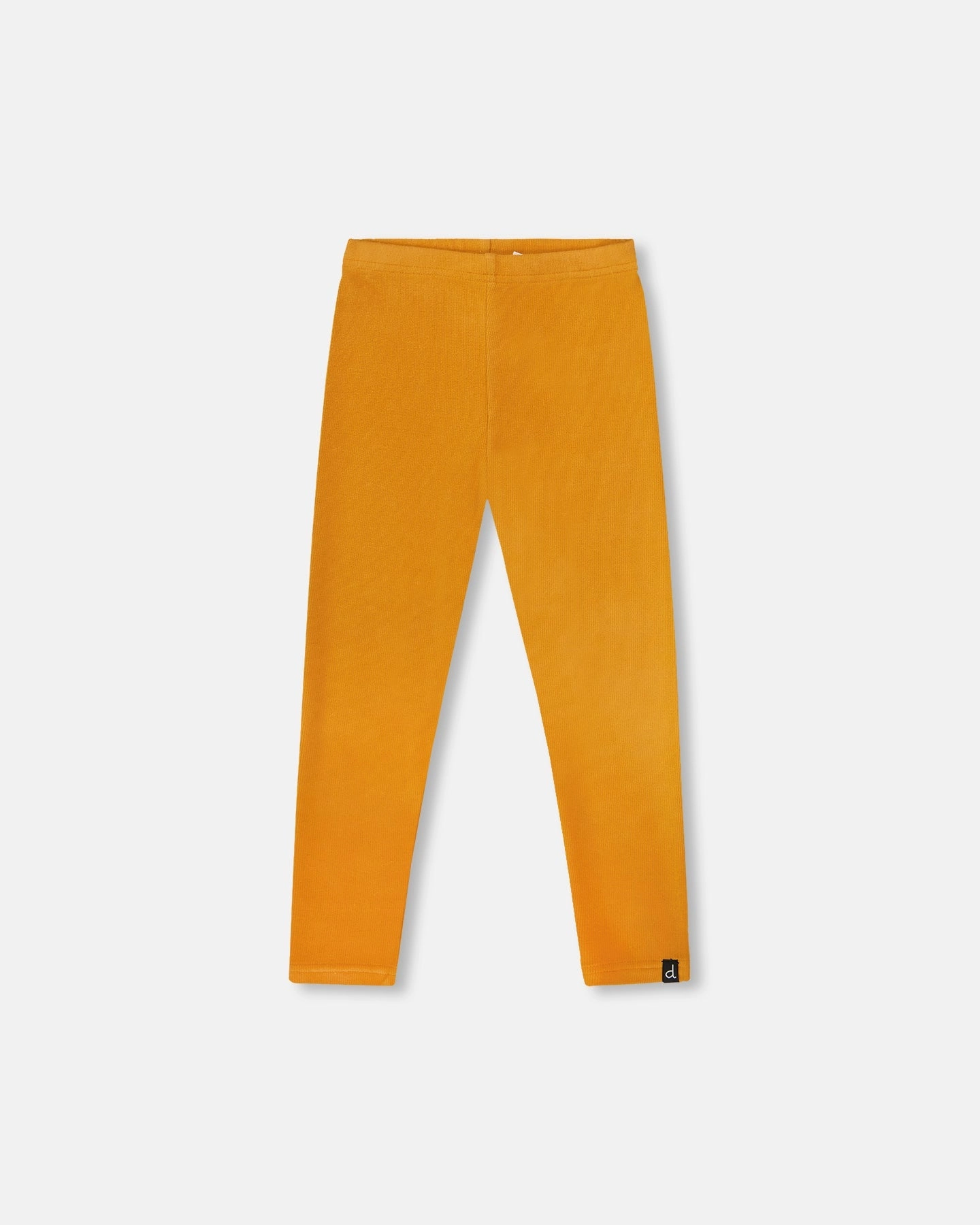 HighDensityWeave Super Soft Ribbed Leggings Golden Yellow