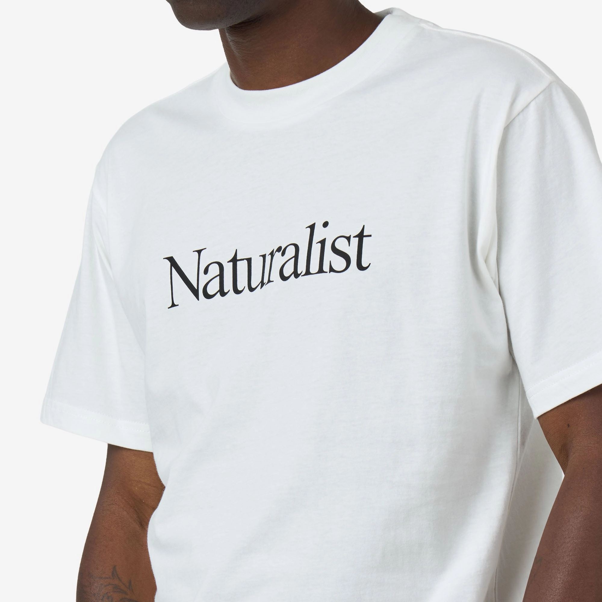 Museum Of Peace & Quiet Naturalist T-Shirt / White buckle